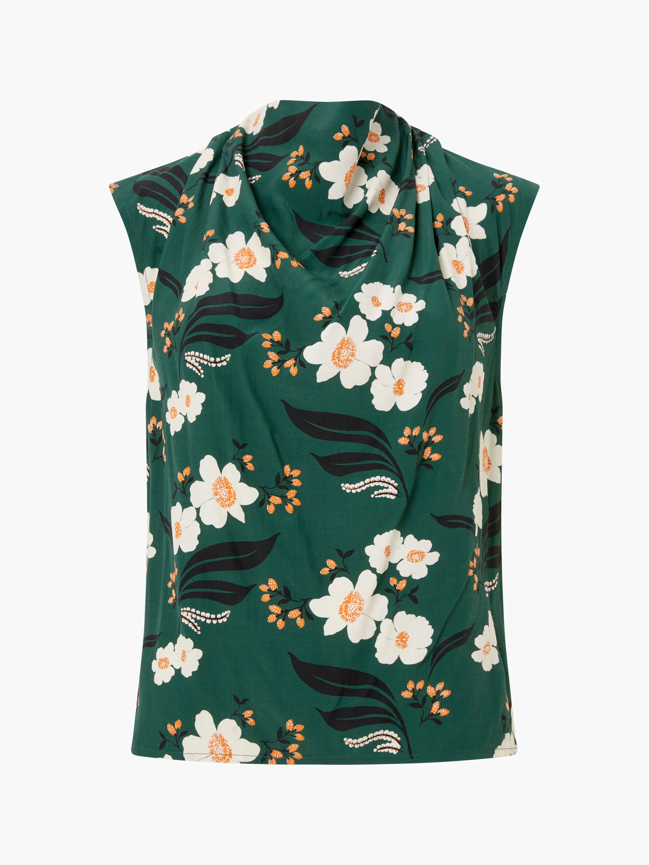 Rhian Eco Draped Sleeveless Top - Image 6