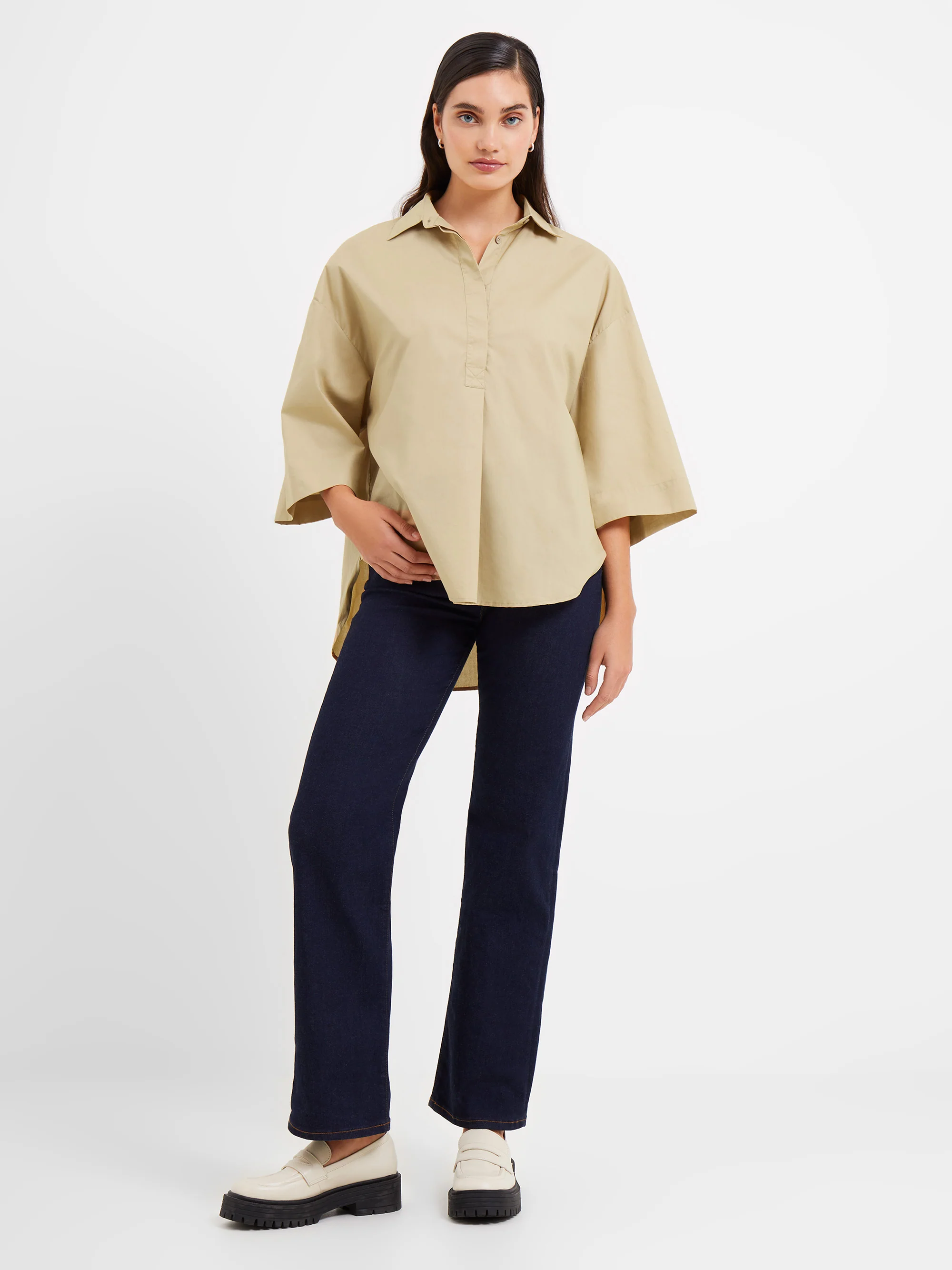 Rhodes Poplin Popover Shirt