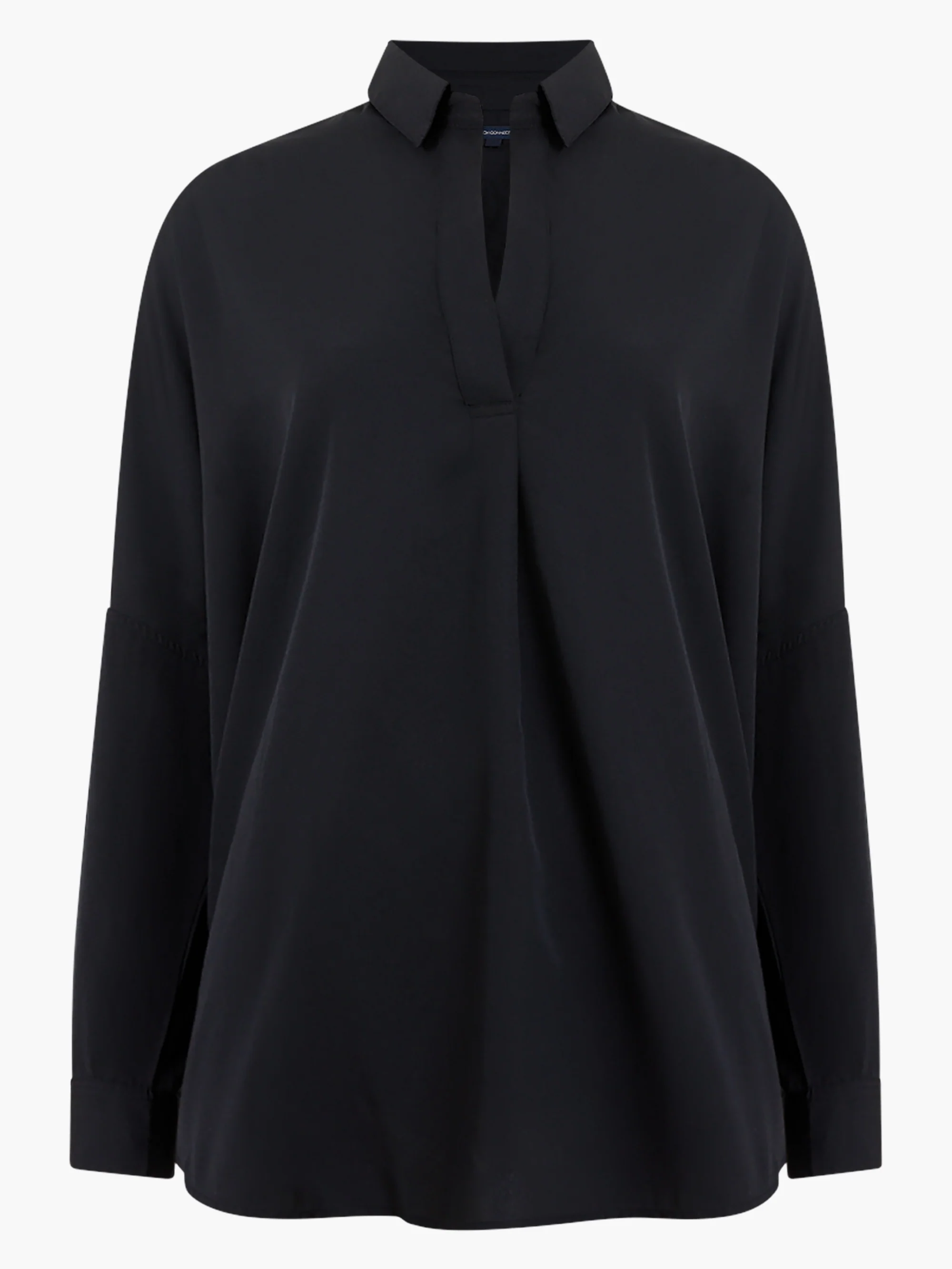 Rhodes Recycled Crepe Popover Shirt - Image 5
