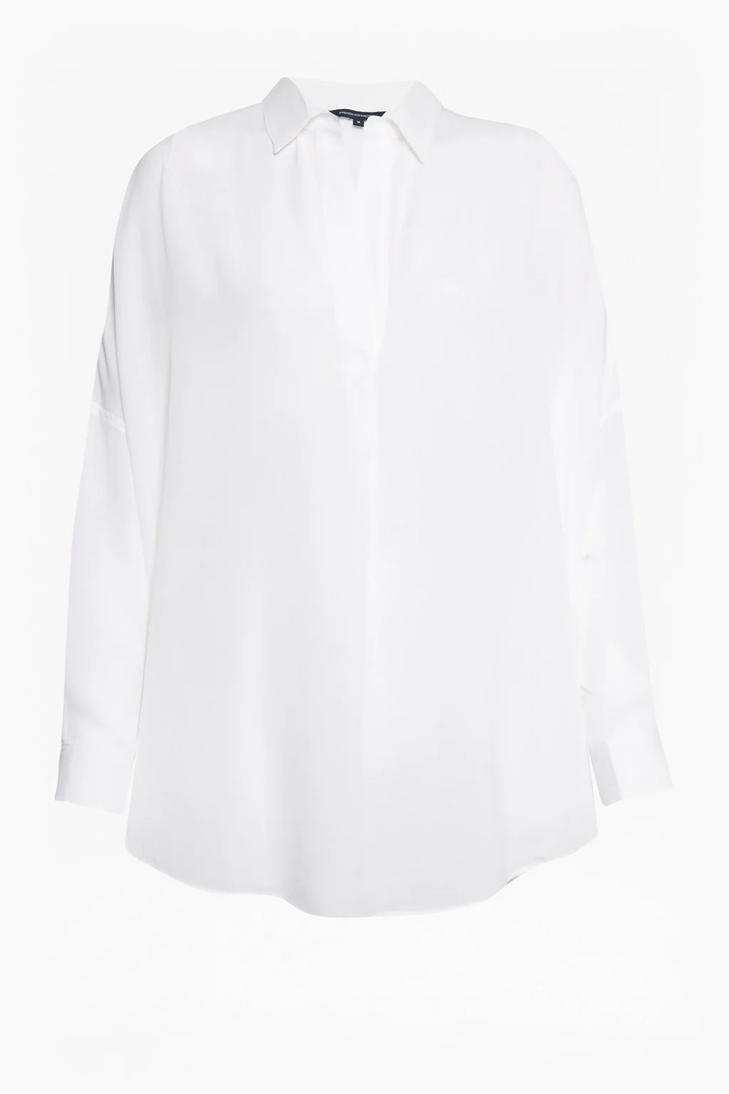 Rhodes Recycled Crepe Popover Shirt - Image 5