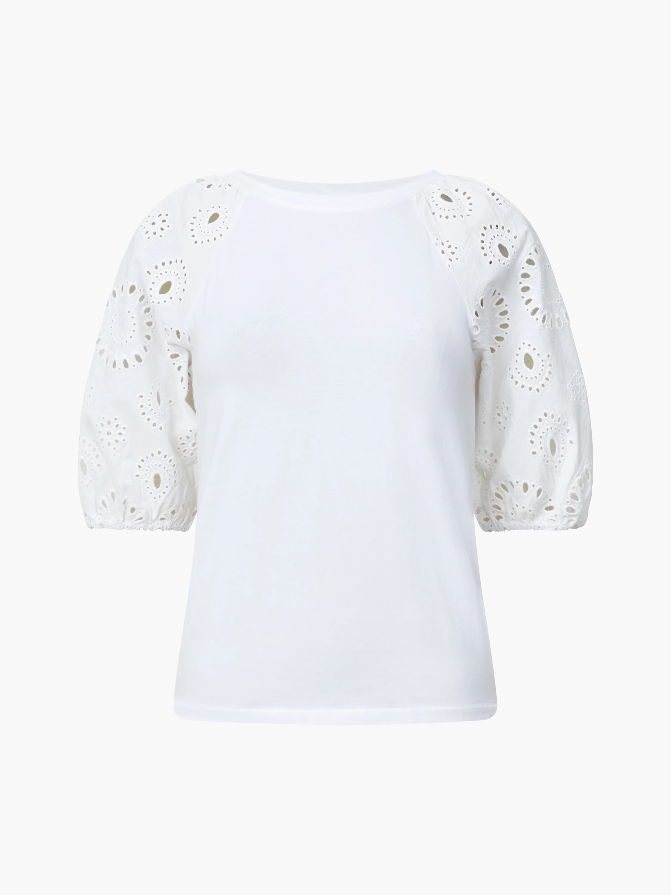 Rosana Anglaise Puff Sleeve Top - Image 6
