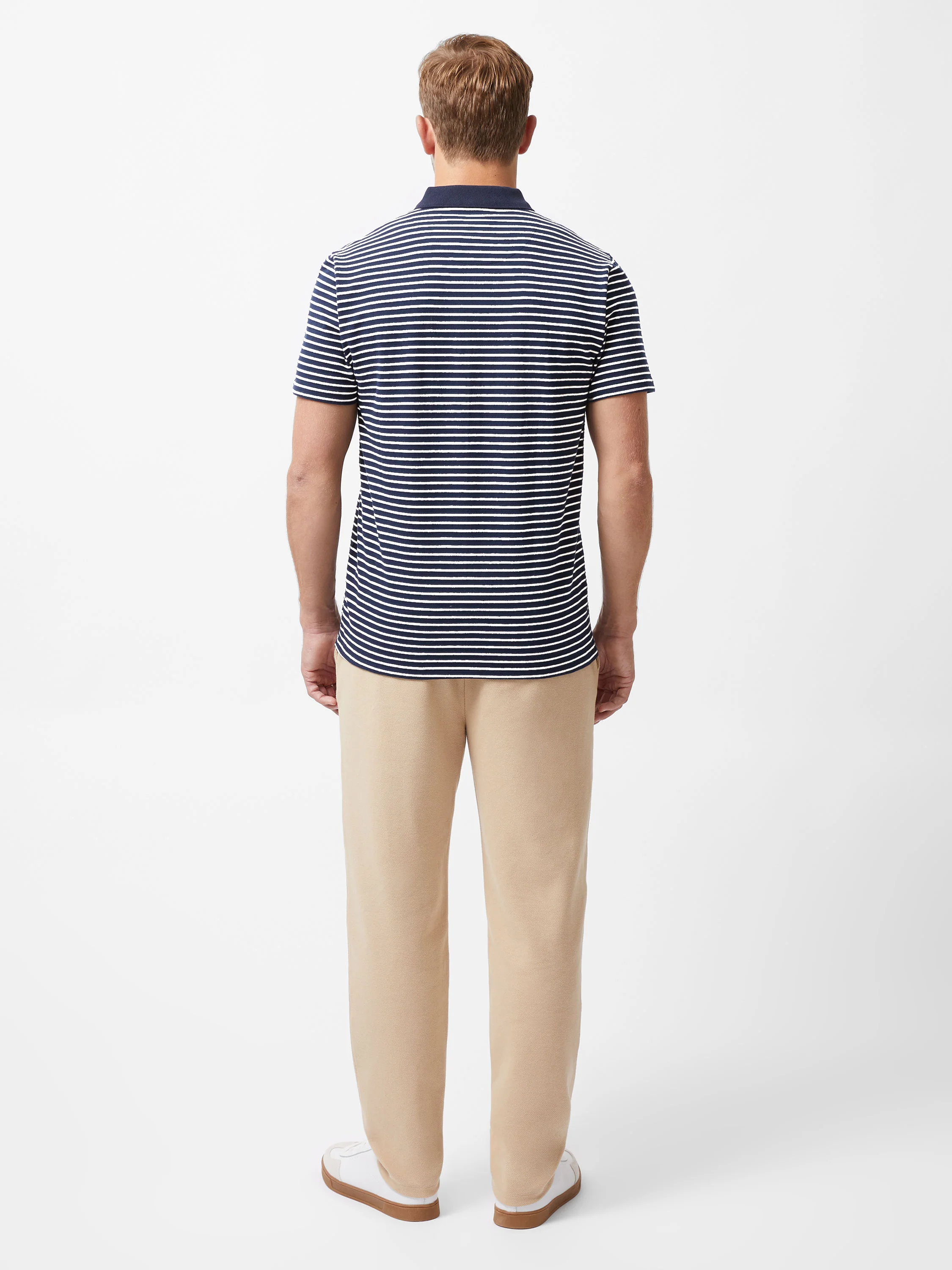 Short Sleeve Regular Stripe Polo Shirt - Image 4
