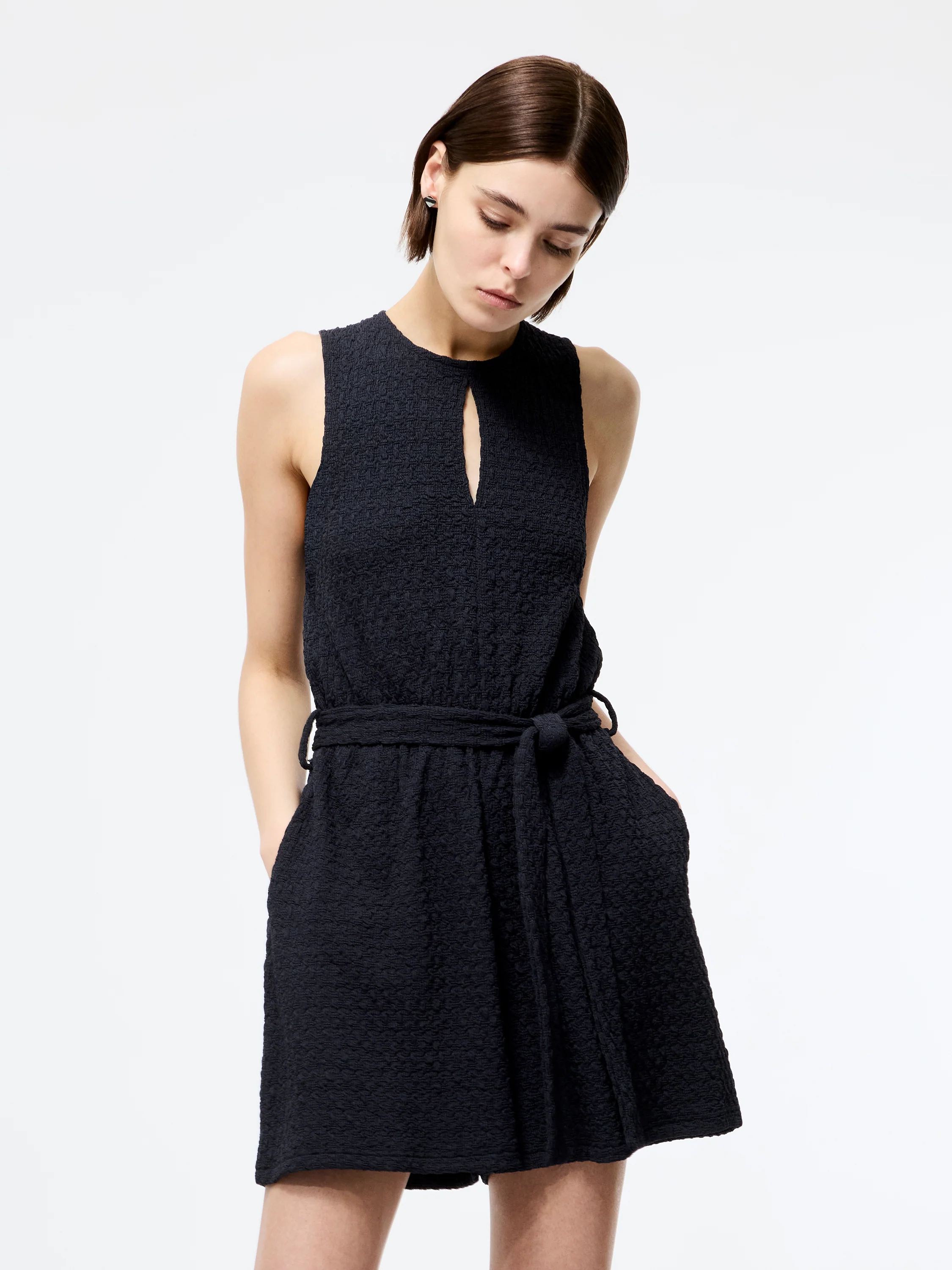 Sadie Textured Playsuit - Image 2