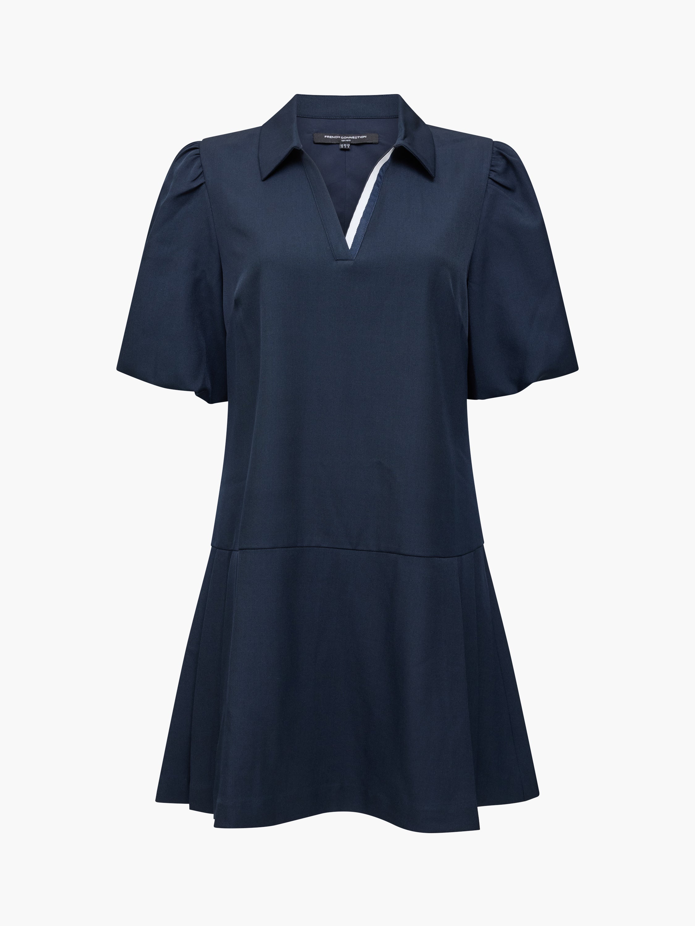 Salma Suiting Puff Sleeve Pleated Mini Dress - Image 6