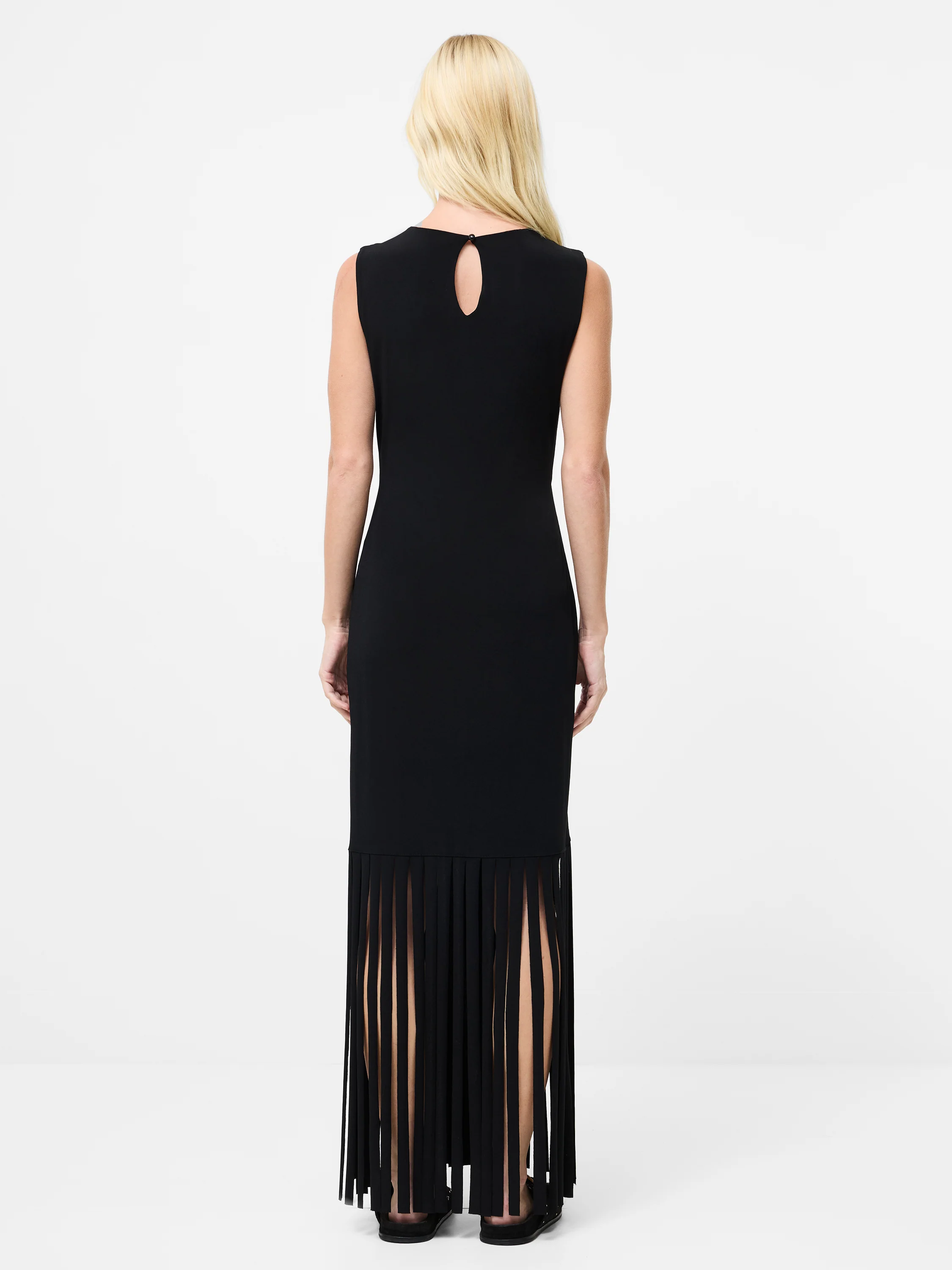 Samira Fringe Jersey Maxi Dress - Image 5