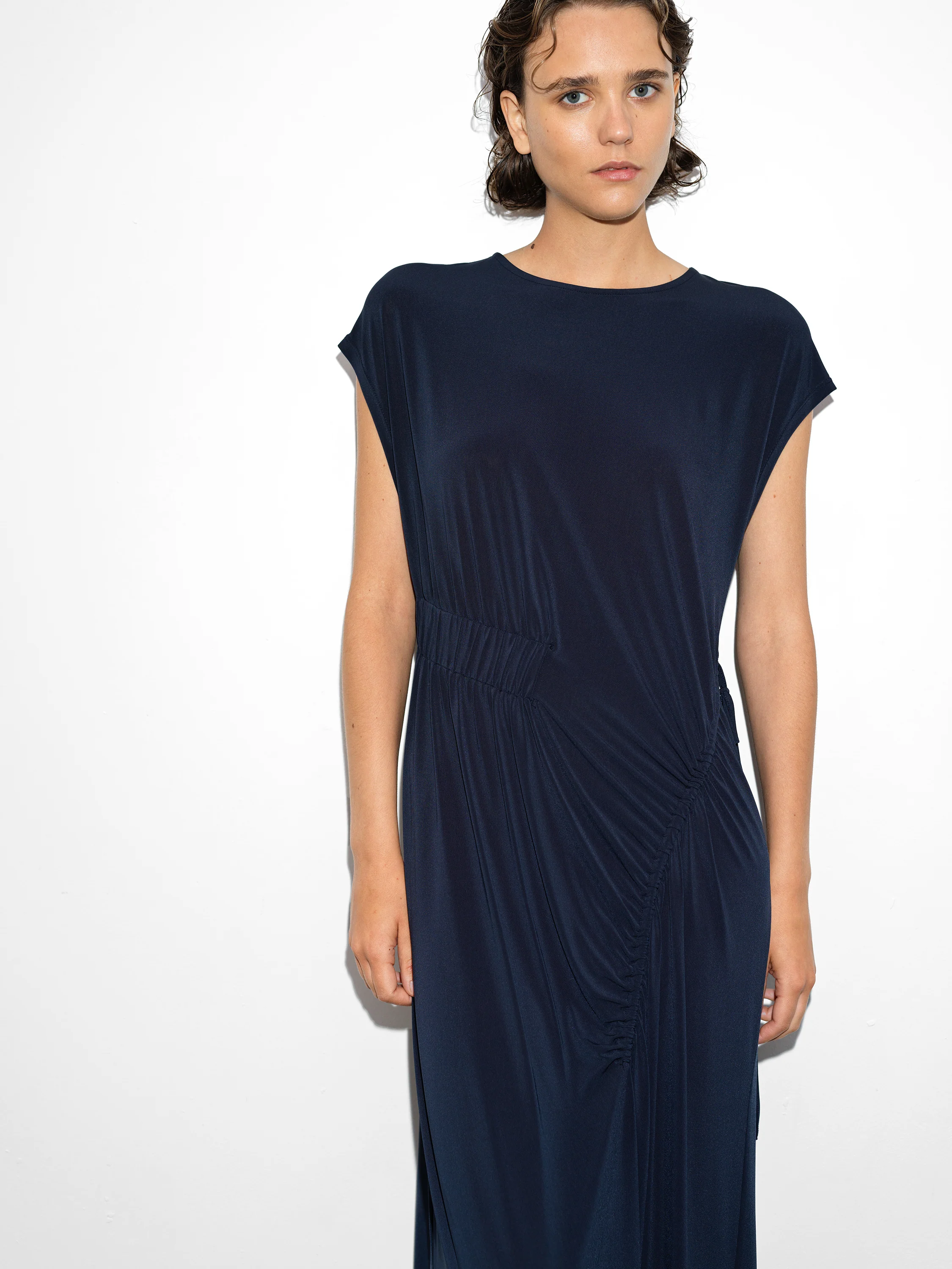 Samira Jersey Gathered Maxi Dress - Image 2