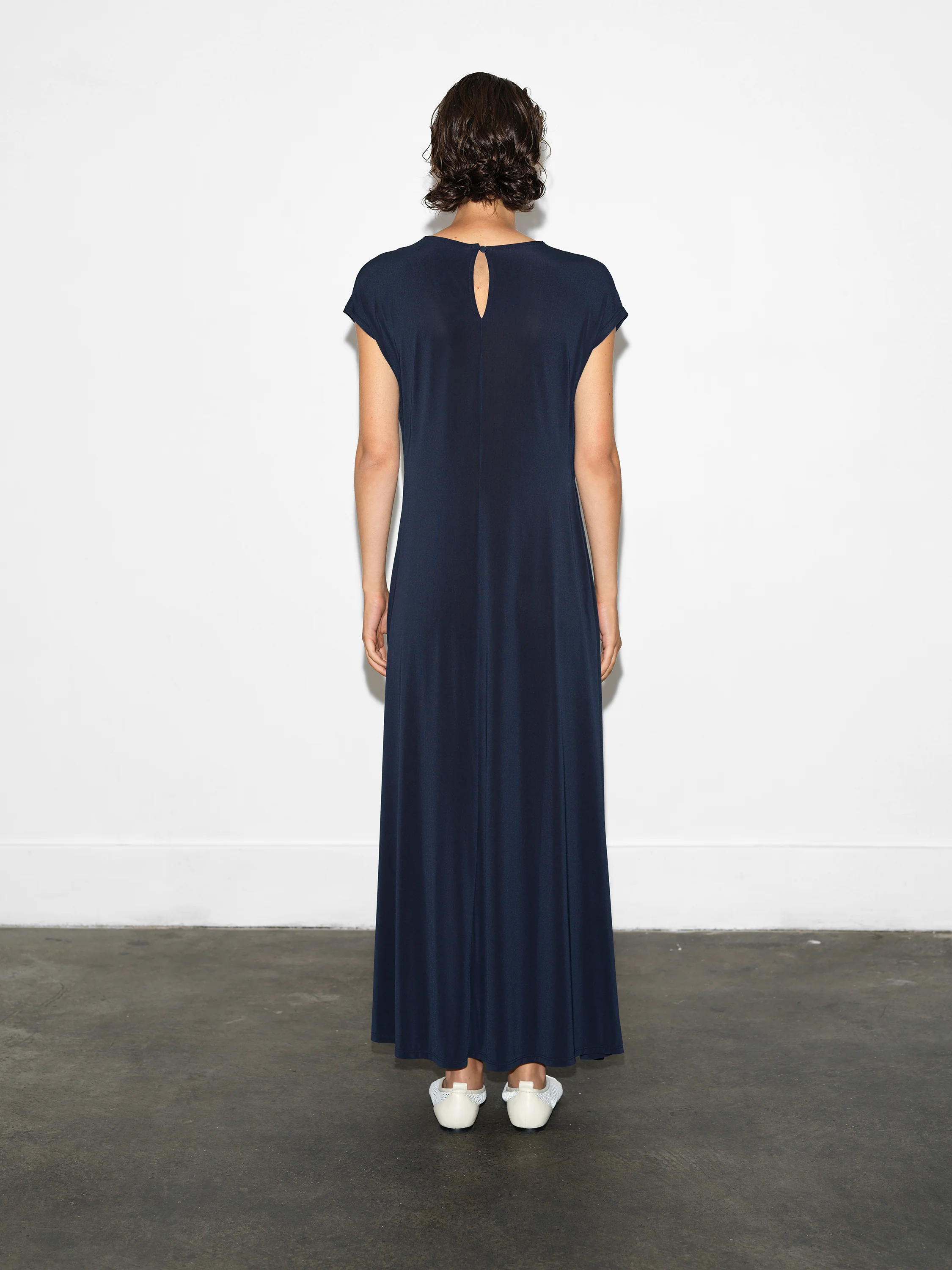 Samira Jersey Gathered Maxi Dress - Image 6