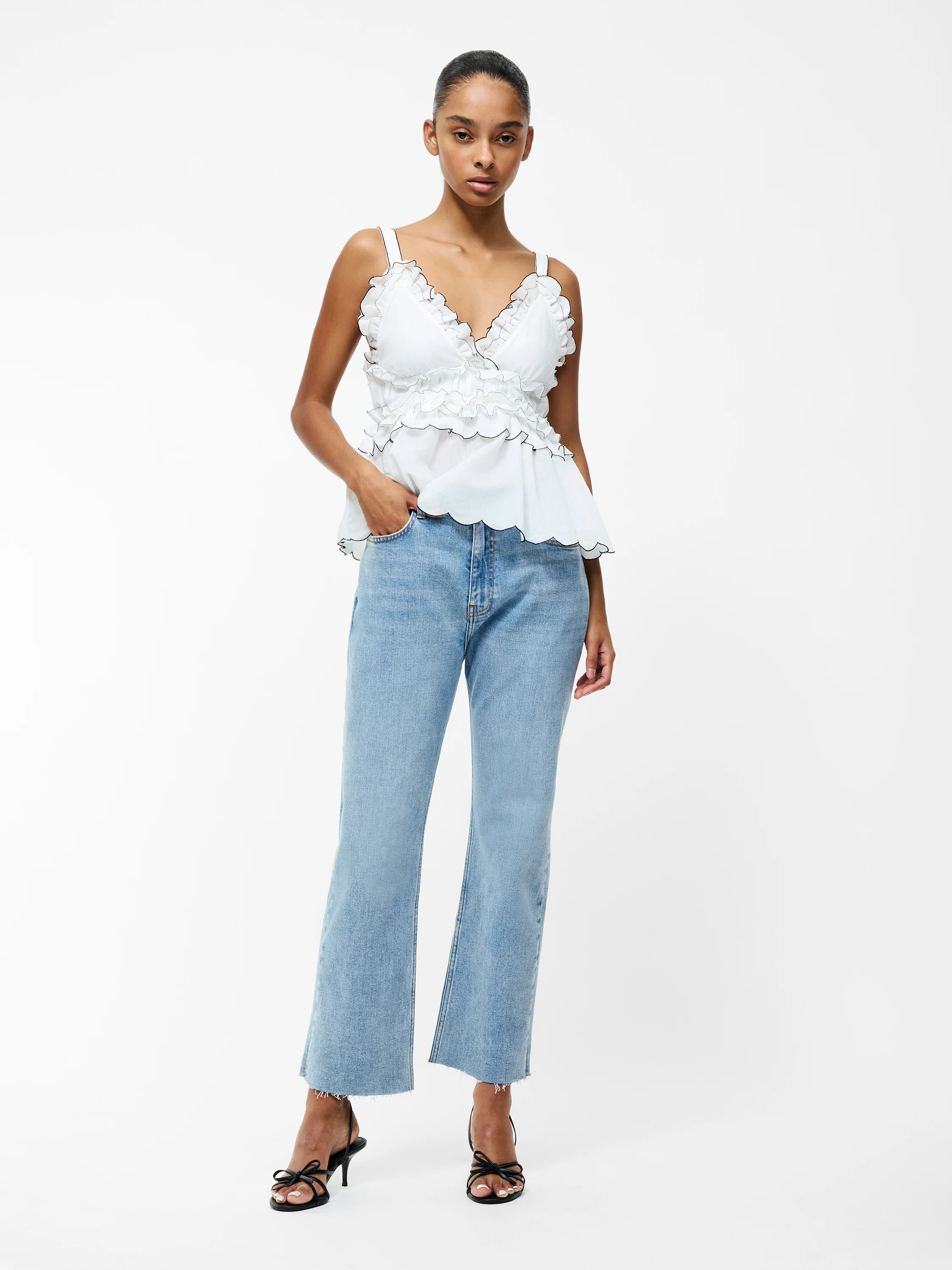 Sandra Cotton Voile Top - Image 2