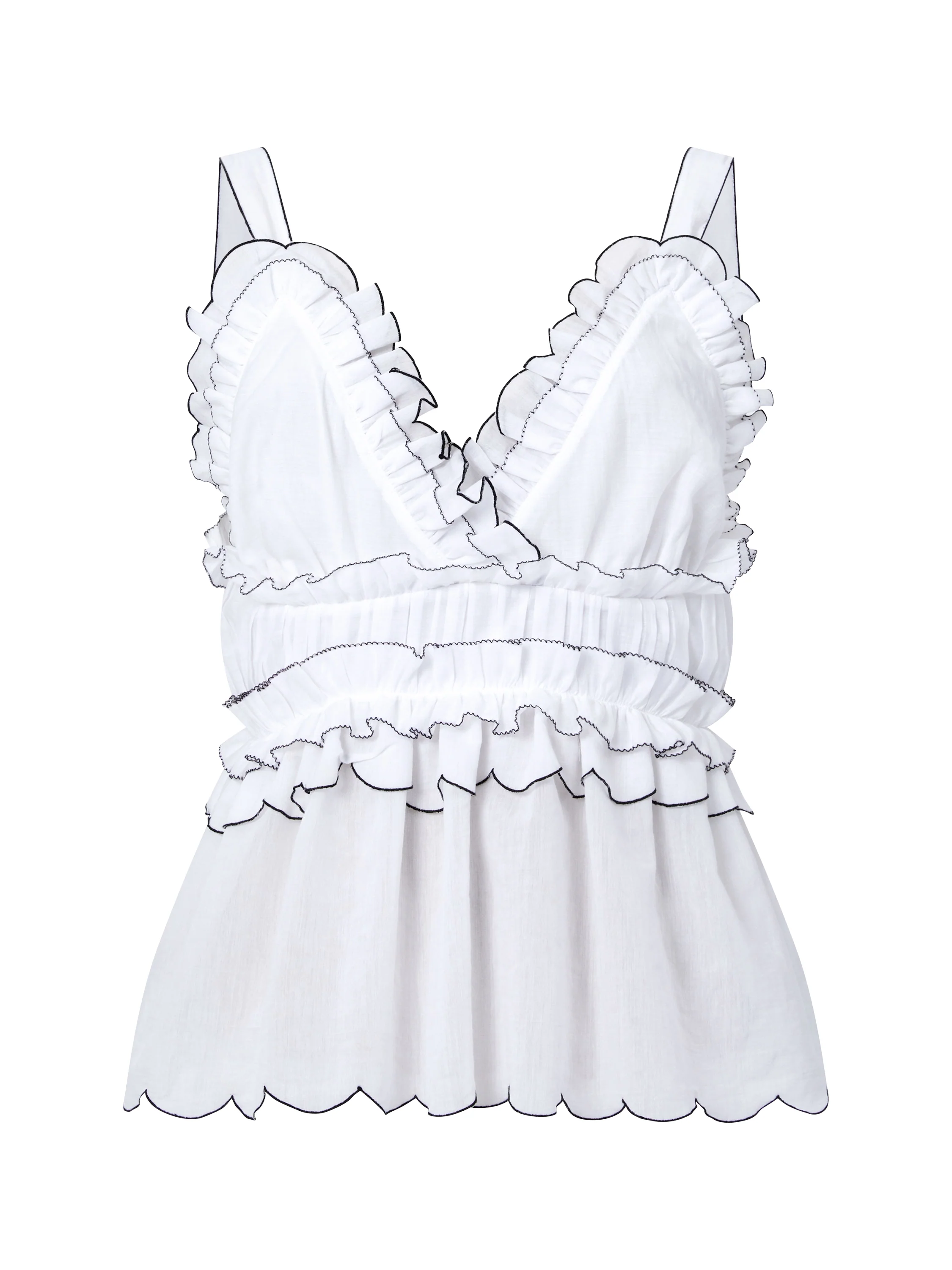 Sandra Cotton Voile Top - Image 6