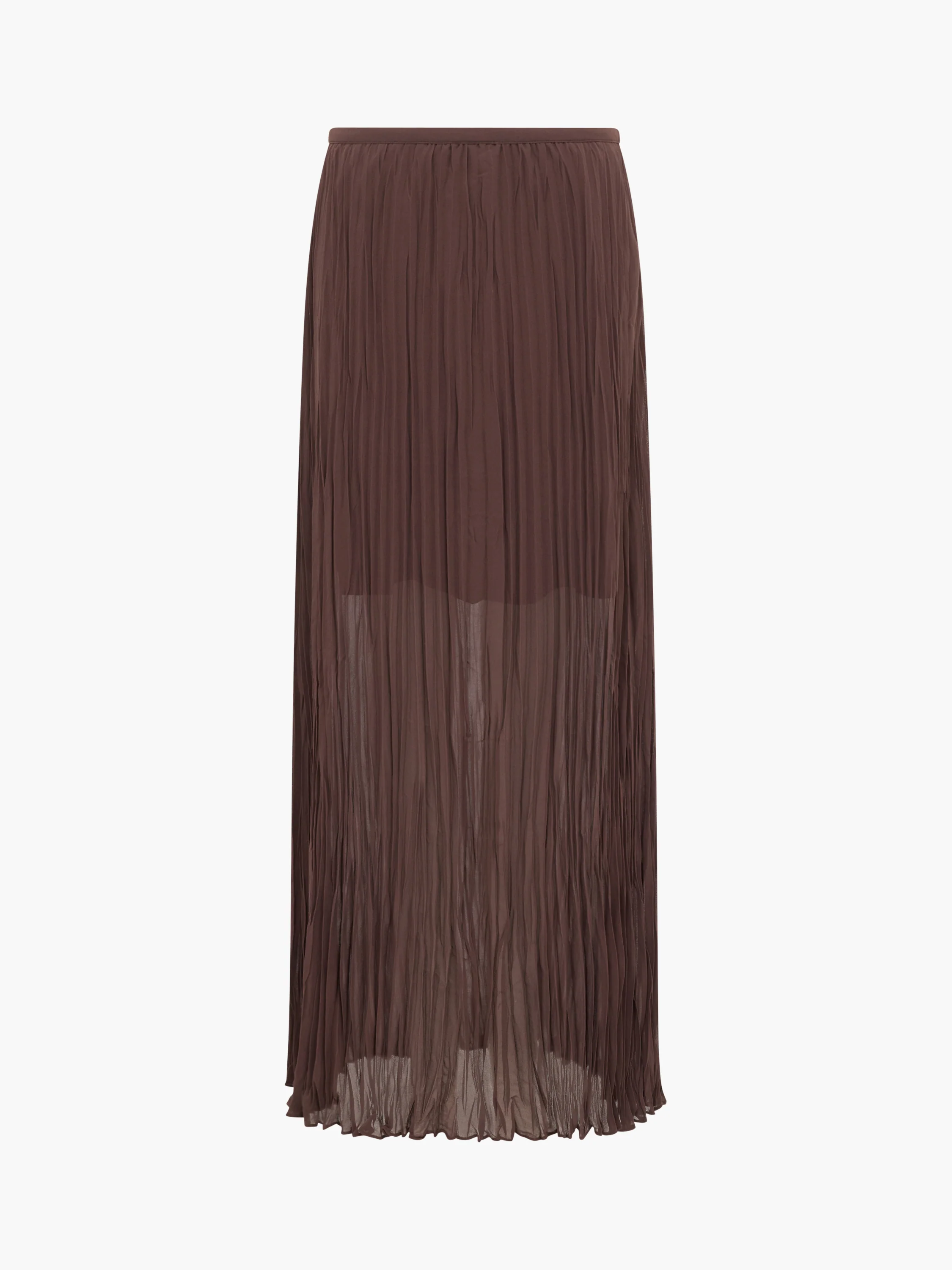 Saylor Pleated Overlay Maxi Skirt - Image 6