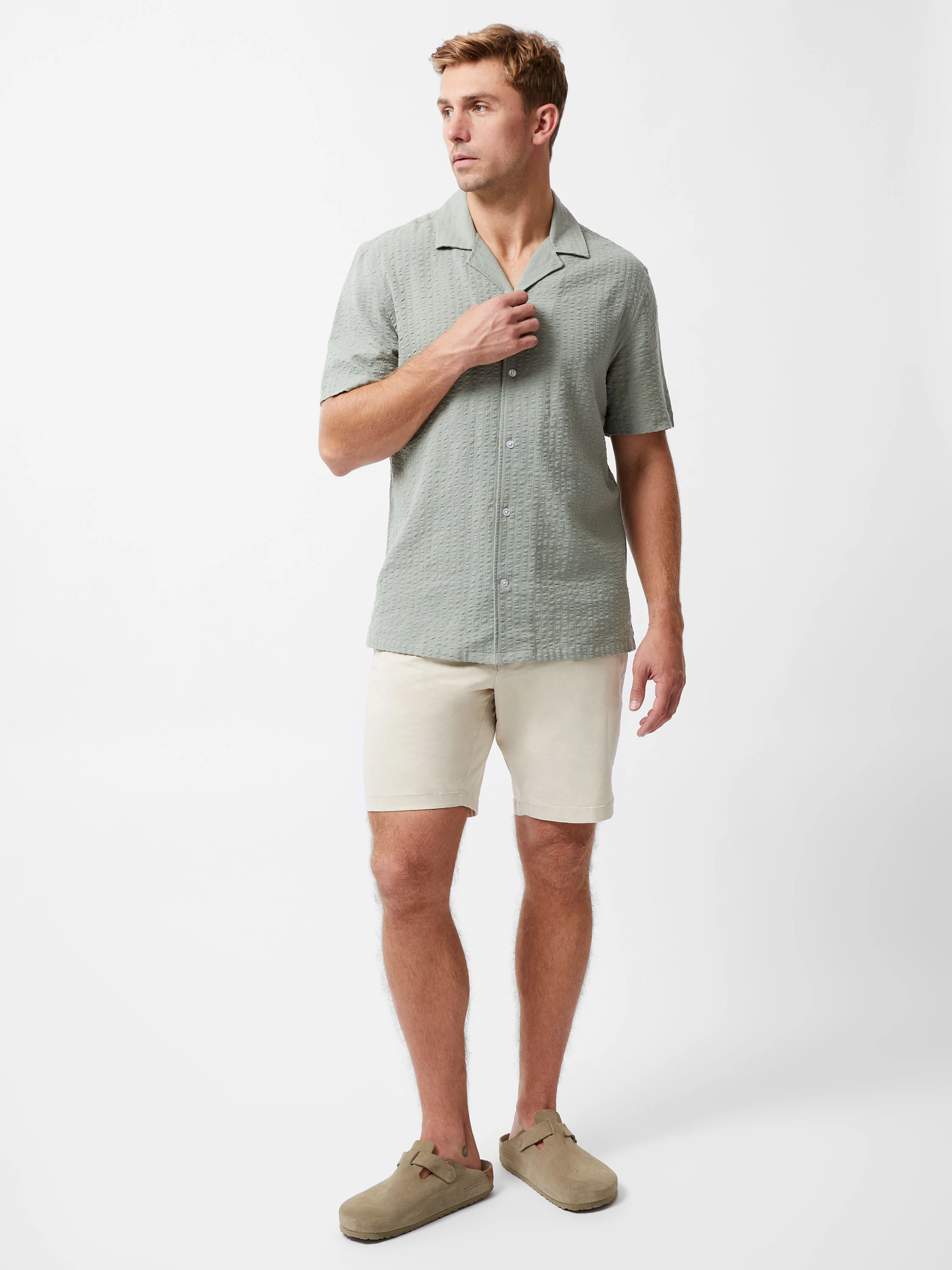 Seersucker Short Sleeve Shirt - Image 3