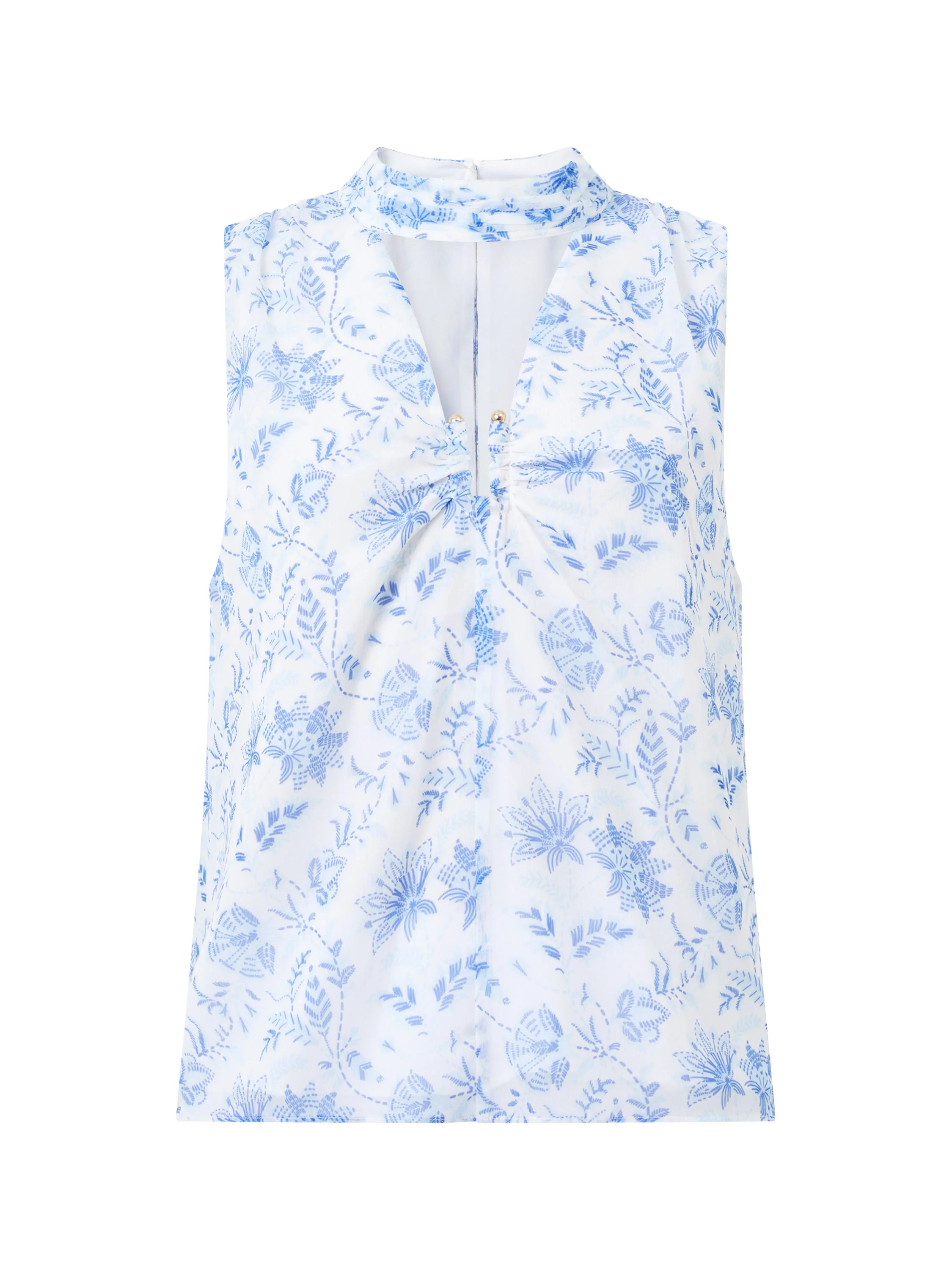 Serenity V Neck Trim Top - Image 6