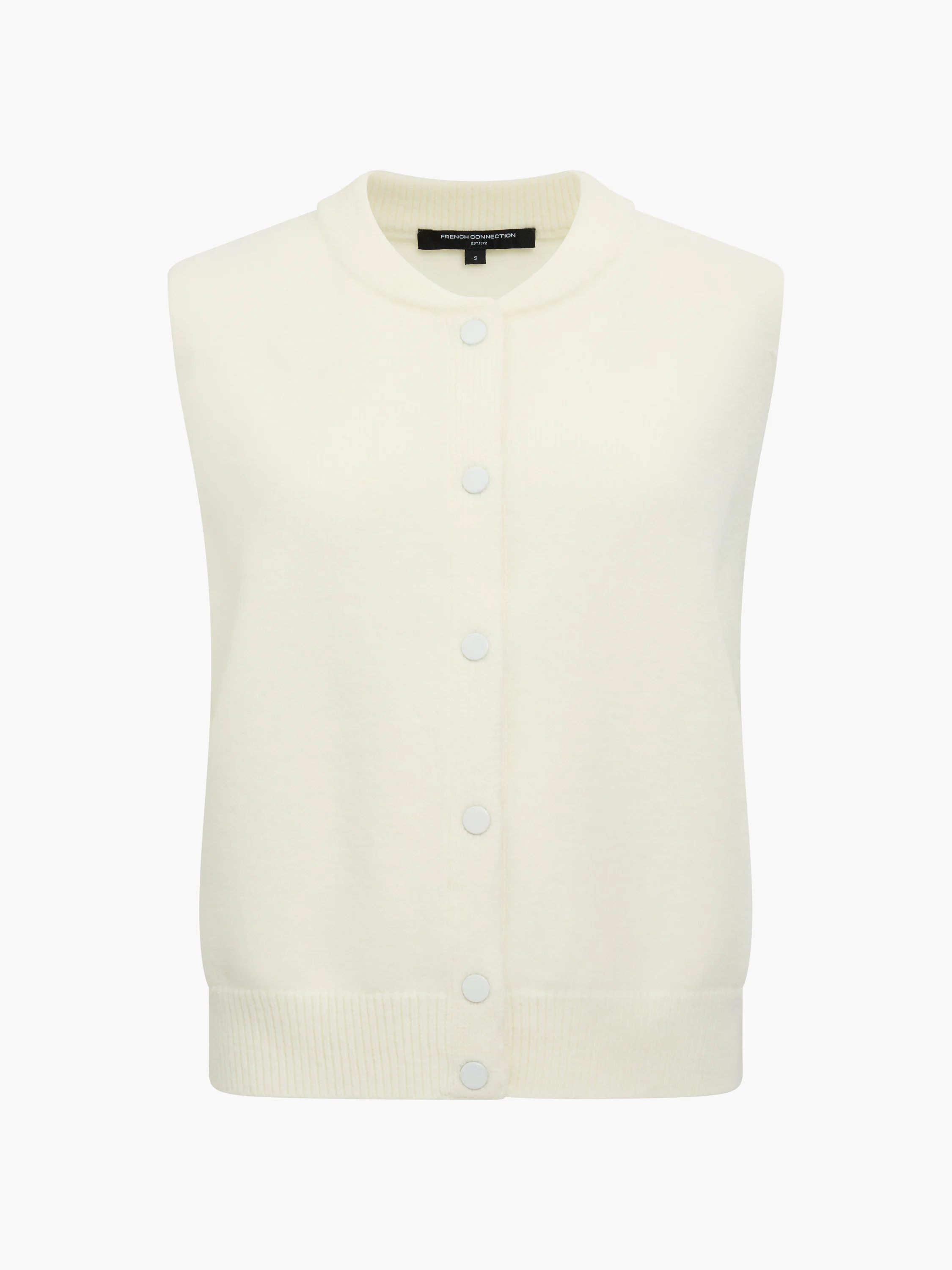 Shae Knit Sleeveless Bomber Vest - Image 6