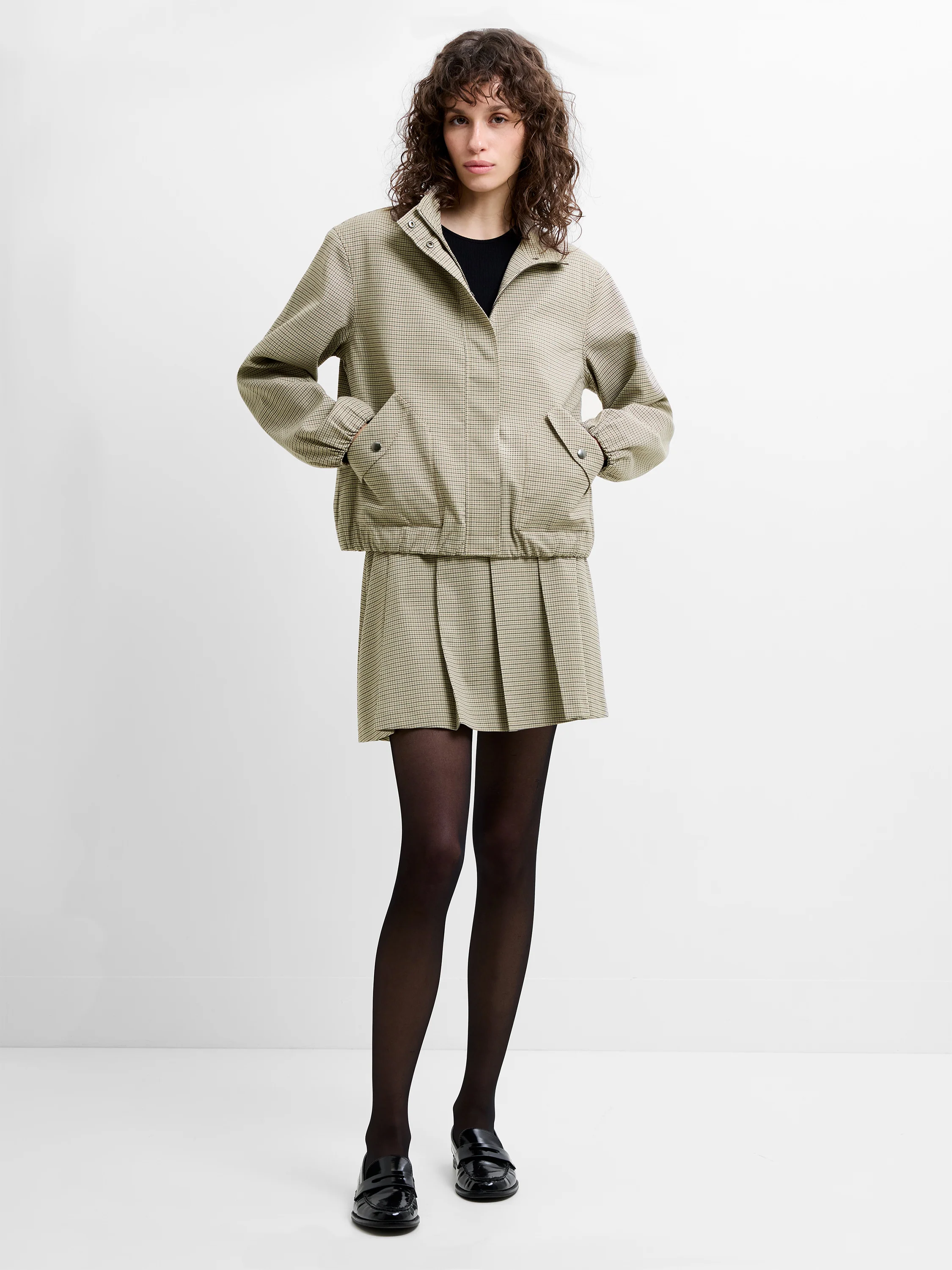Shayla Prince of Wales Check Jacket - Image 3