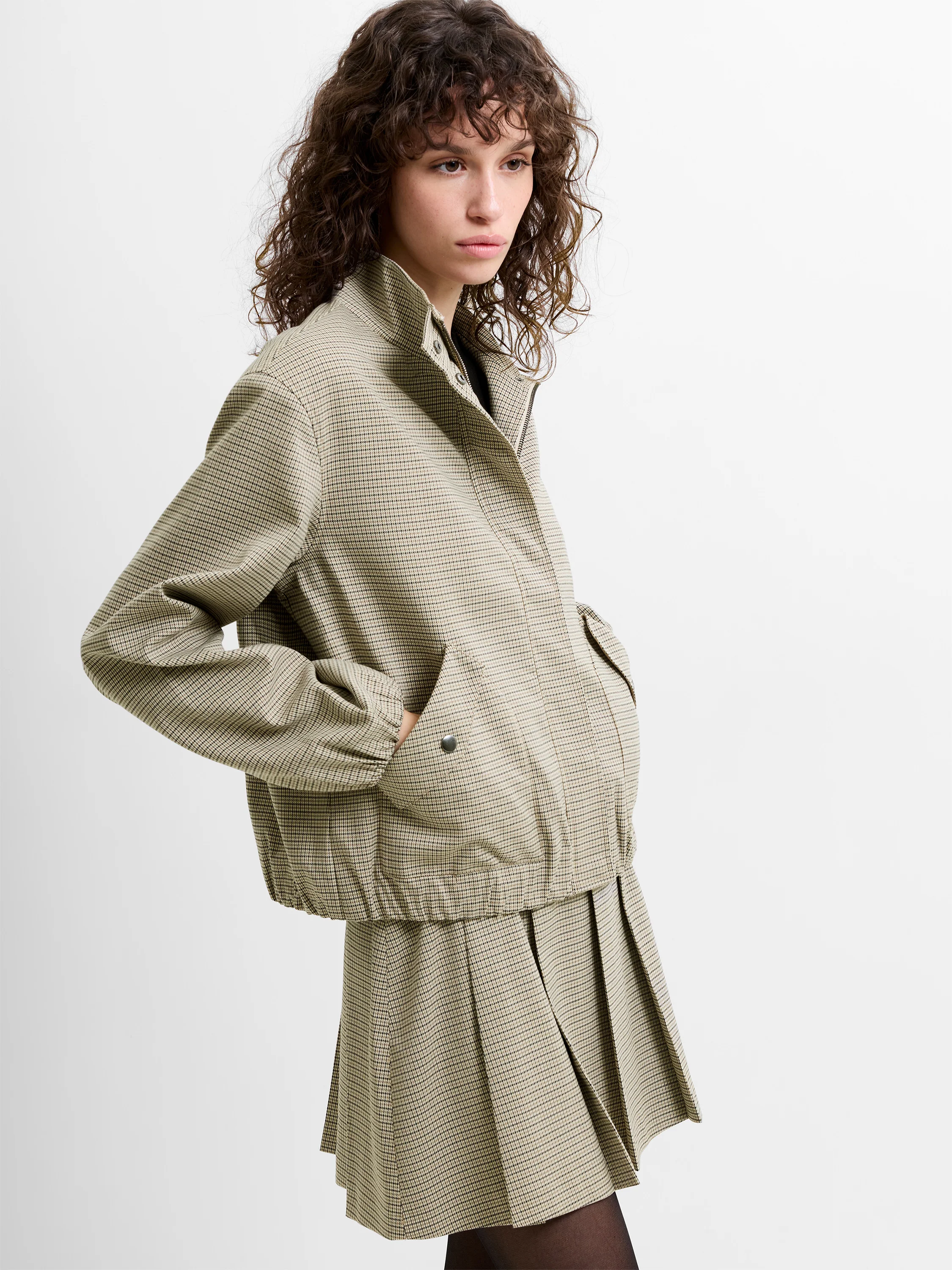 Shayla Prince of Wales Check Jacket - Image 5