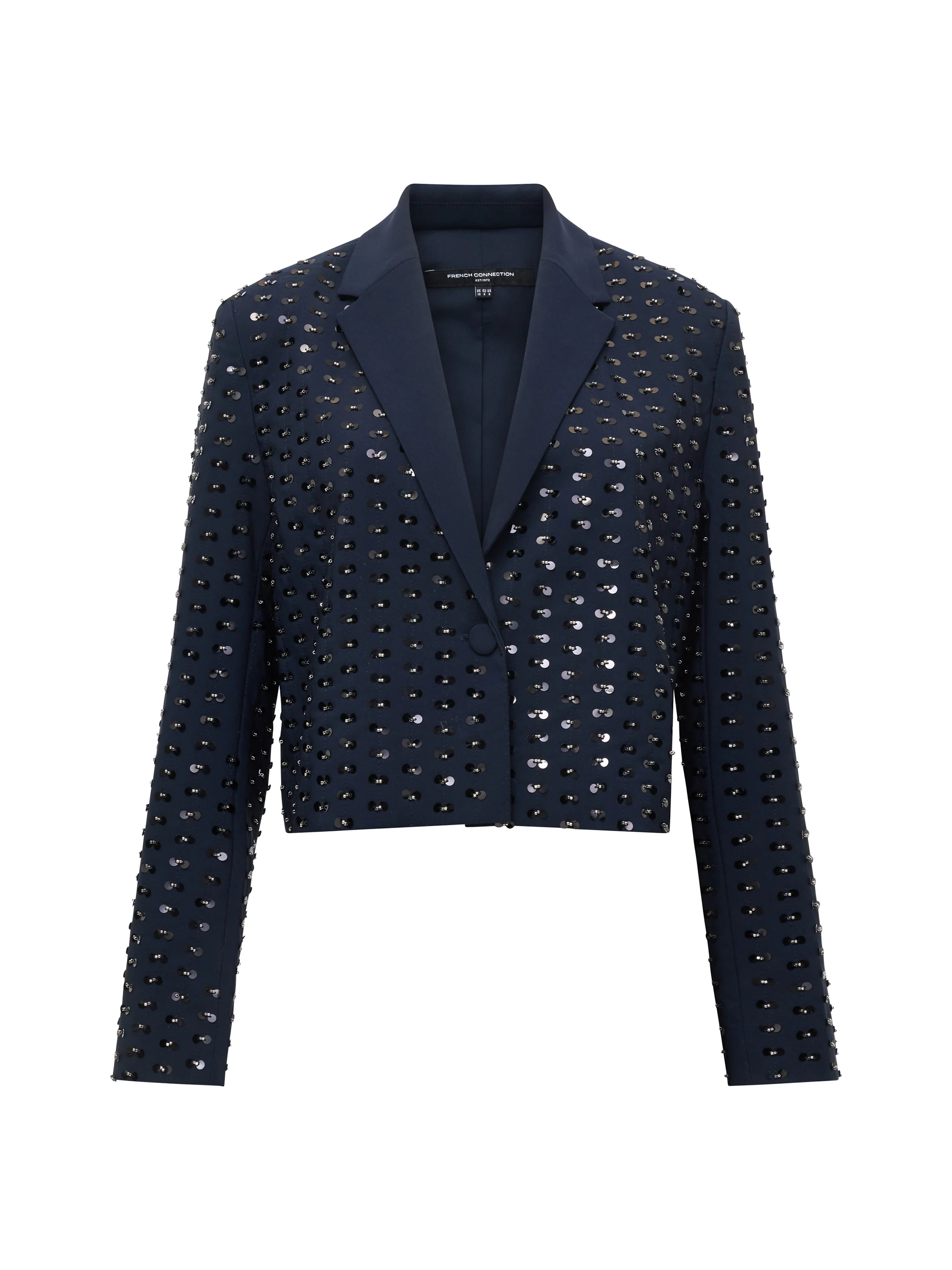 Sherry Embellished Cropped Blazer - Image 6