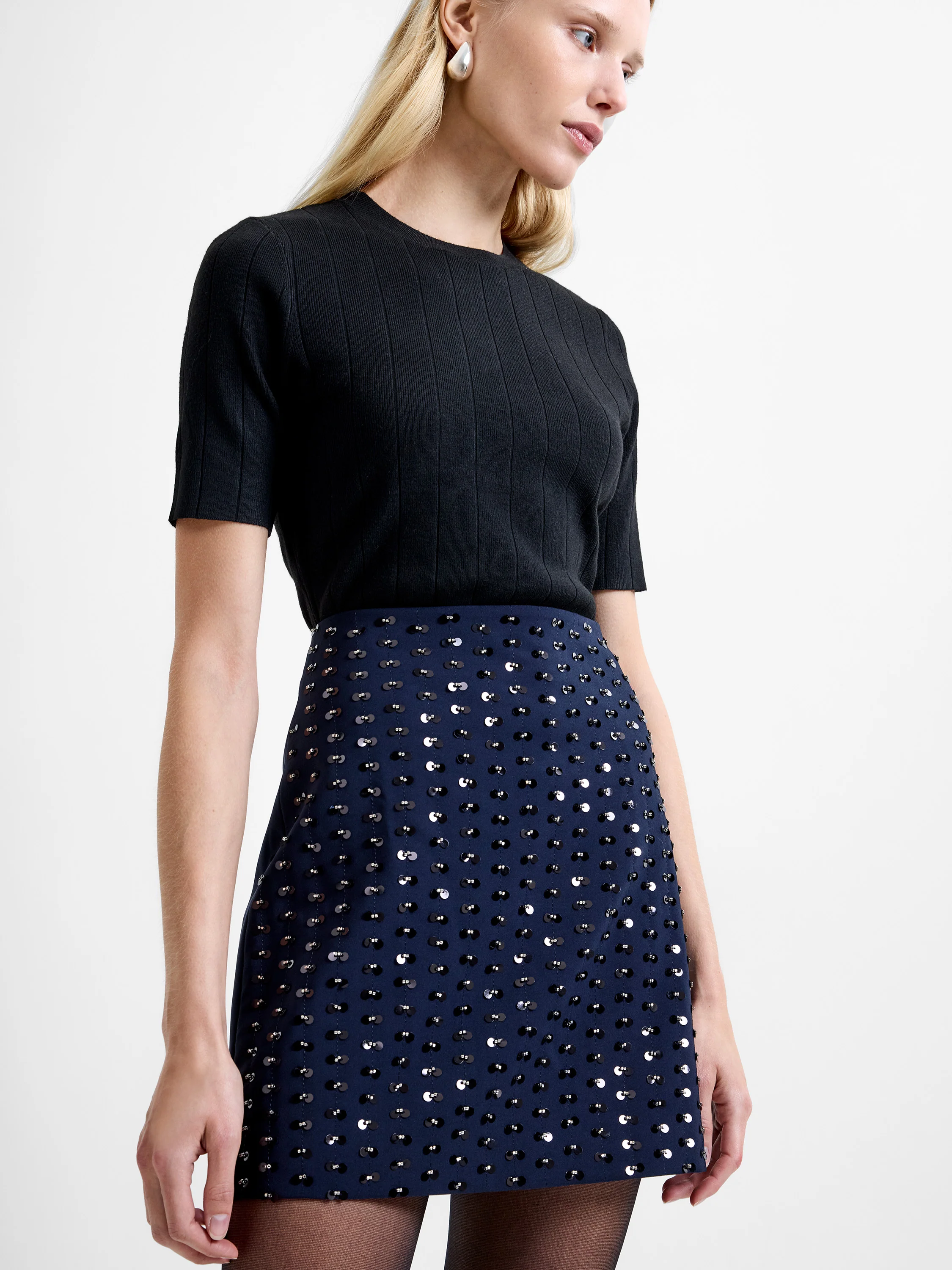 Sherry Embellished Mini Skirt - Image 4