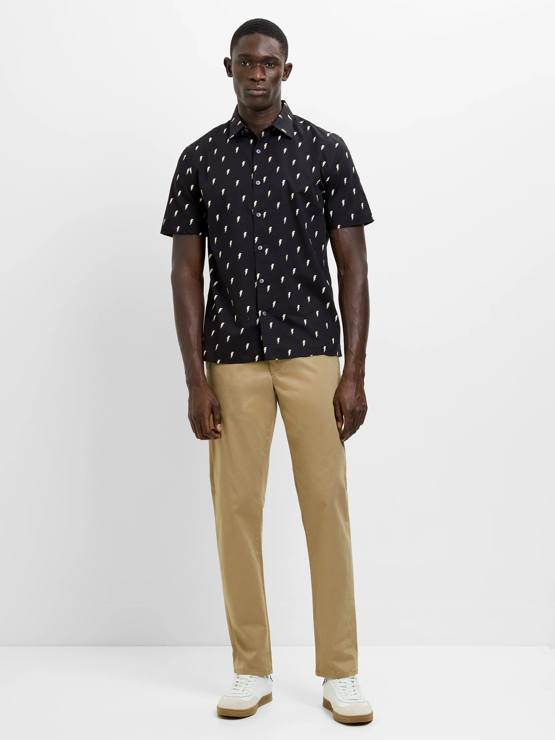 Short Sleeve Lightning Bolt Shirt - Image 3