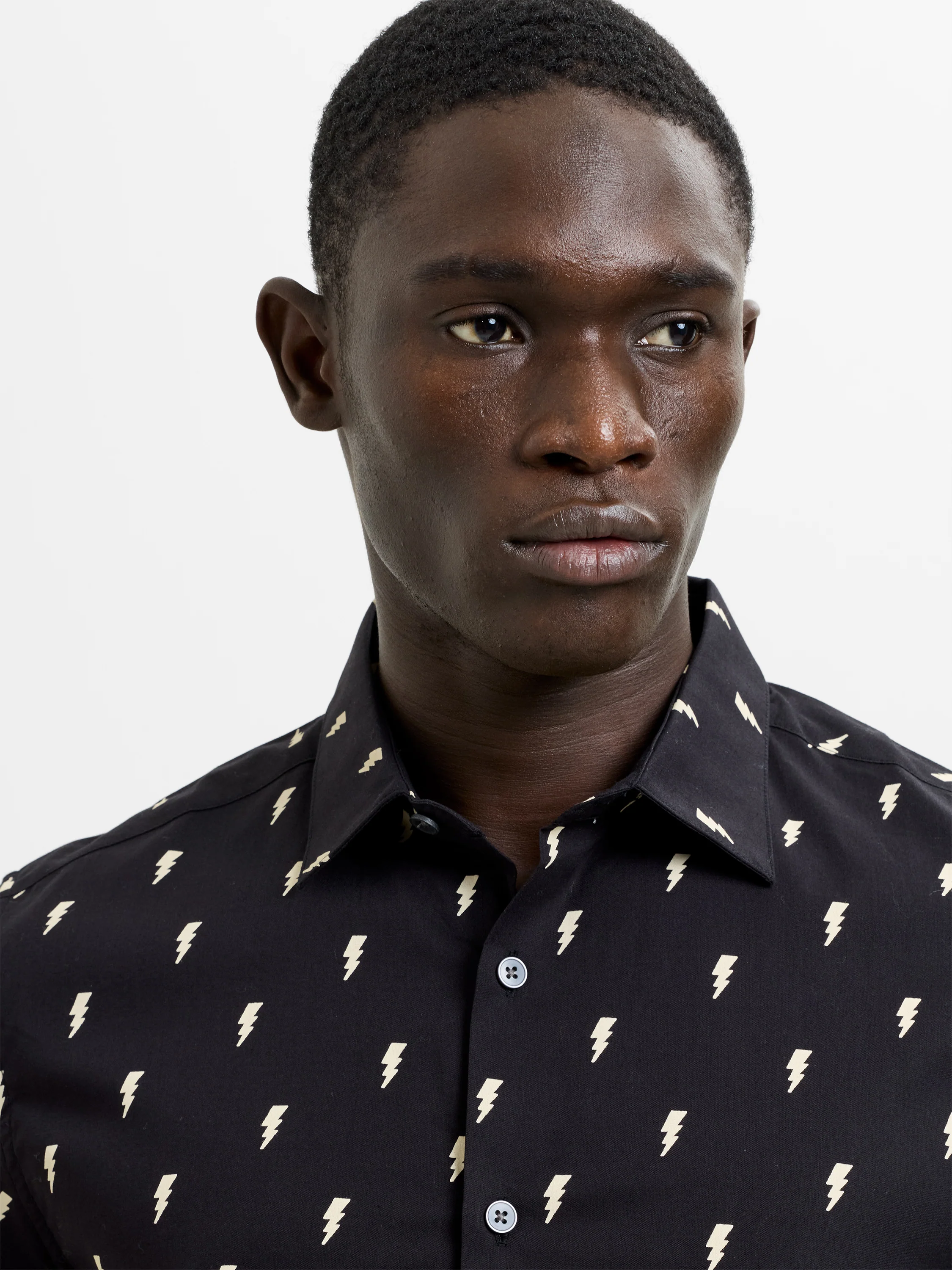 Short Sleeve Lightning Bolt Shirt - Image 5