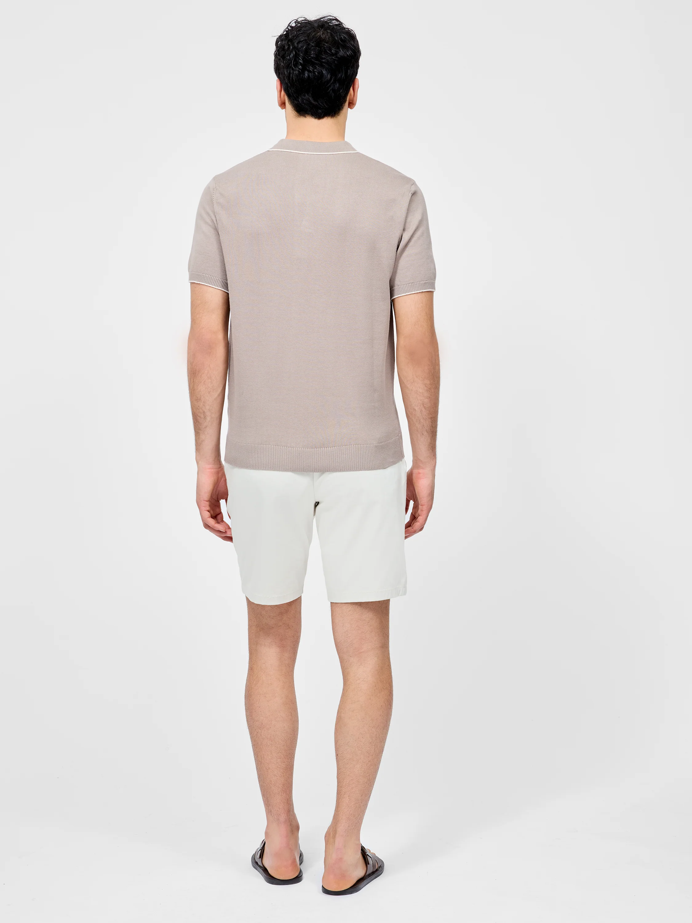 Short Sleeve Trophy Knit Polo Shirt - Image 6