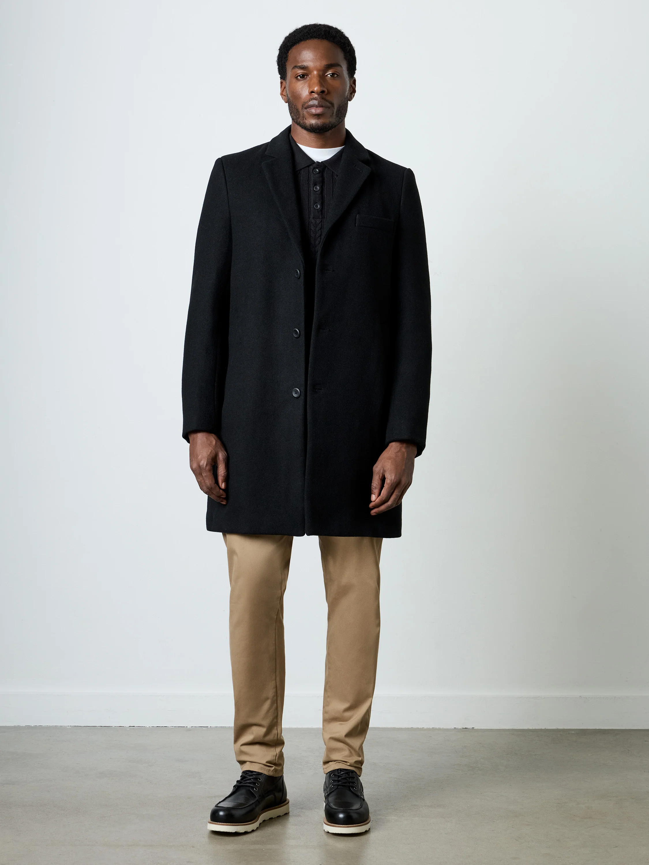 Single Breasted Overcoat - Image 2