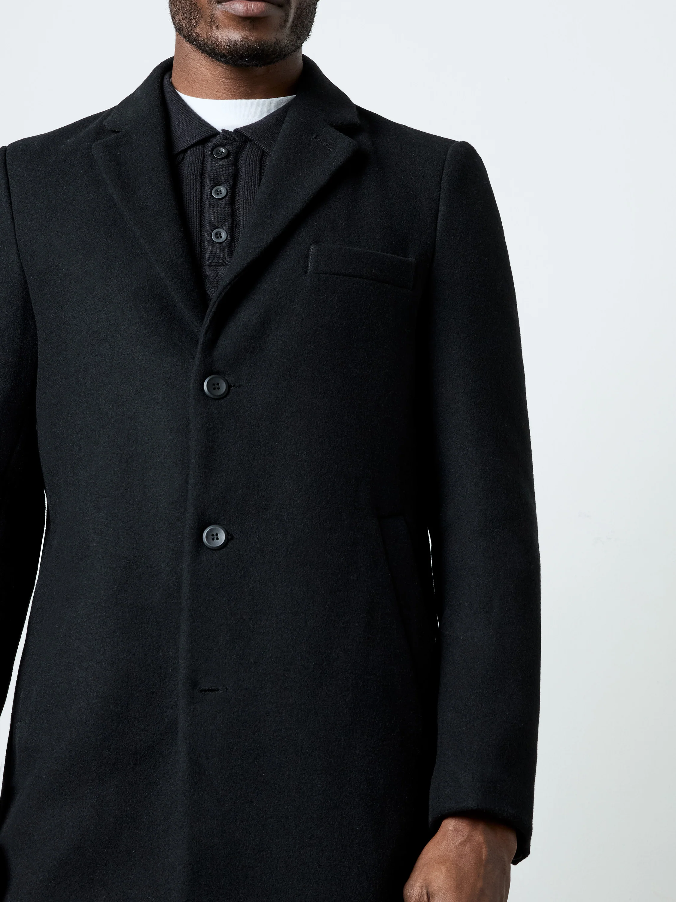 Single Breasted Overcoat - Image 4