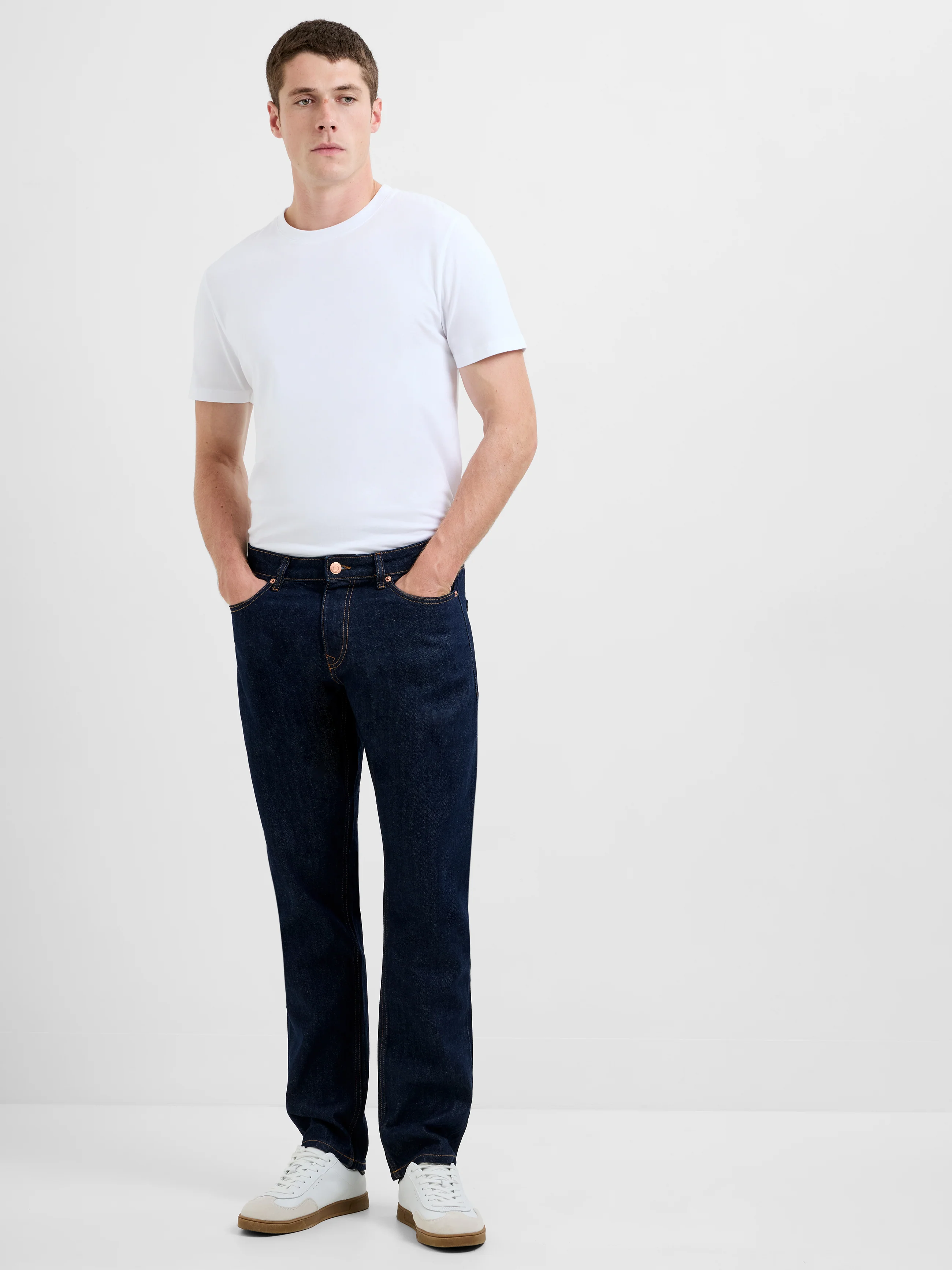 Slim Fit Selvedge Denim Jeans - Image 3