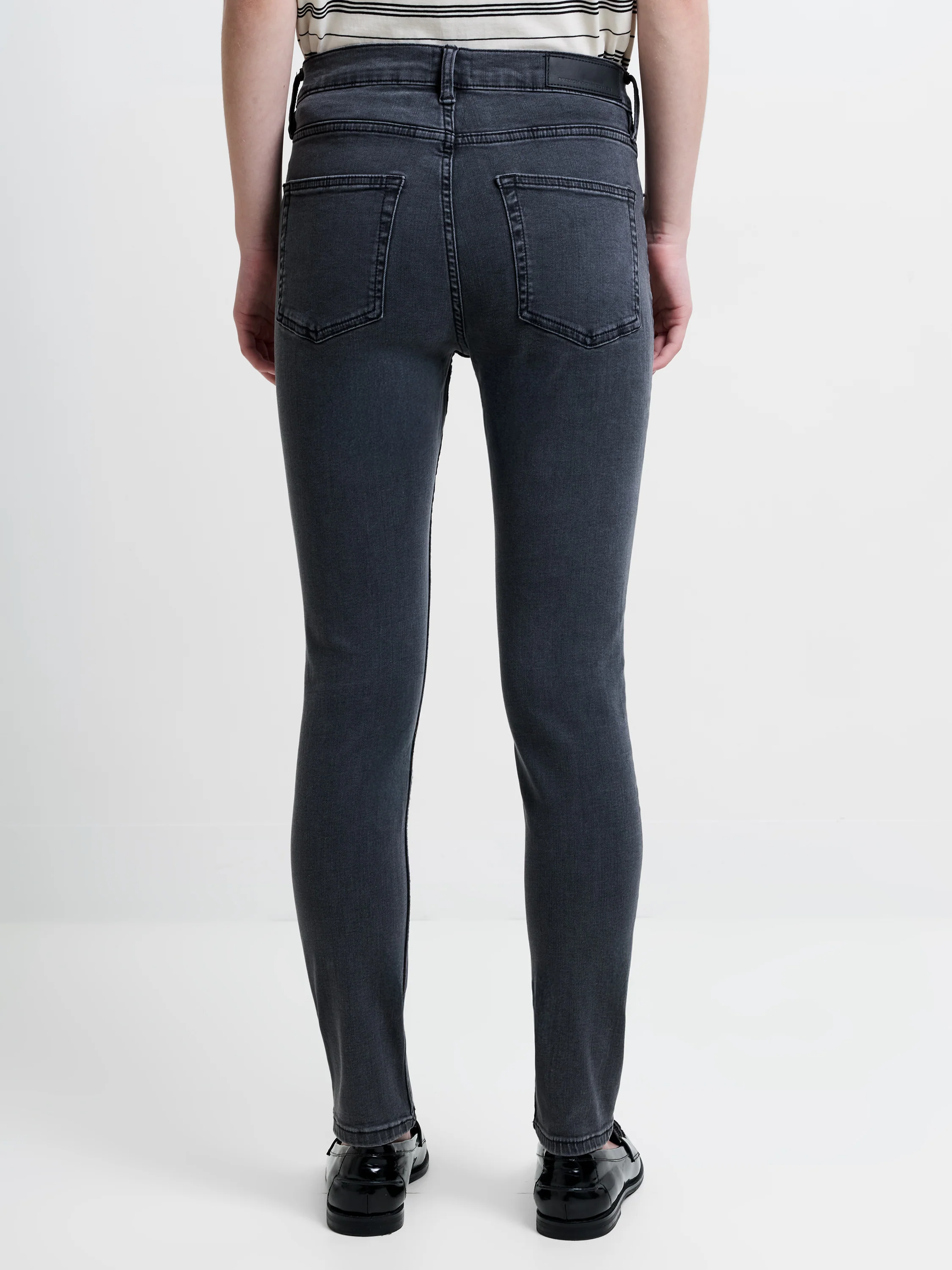 Soft Stretch Denim High Rise Skinny Jeans 30 Inch - Image 5