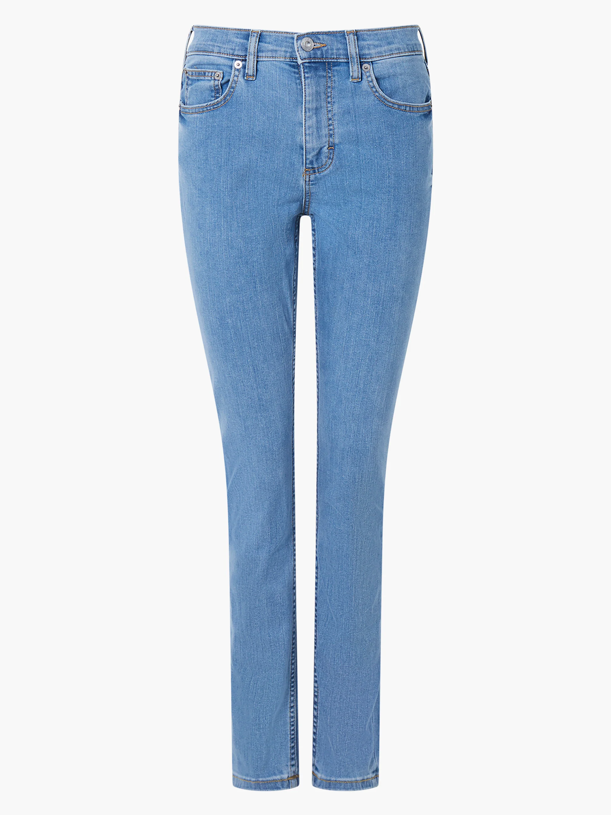 Soft Stretch Denim High Rise Skinny Jeans 30 Inch - Image 8