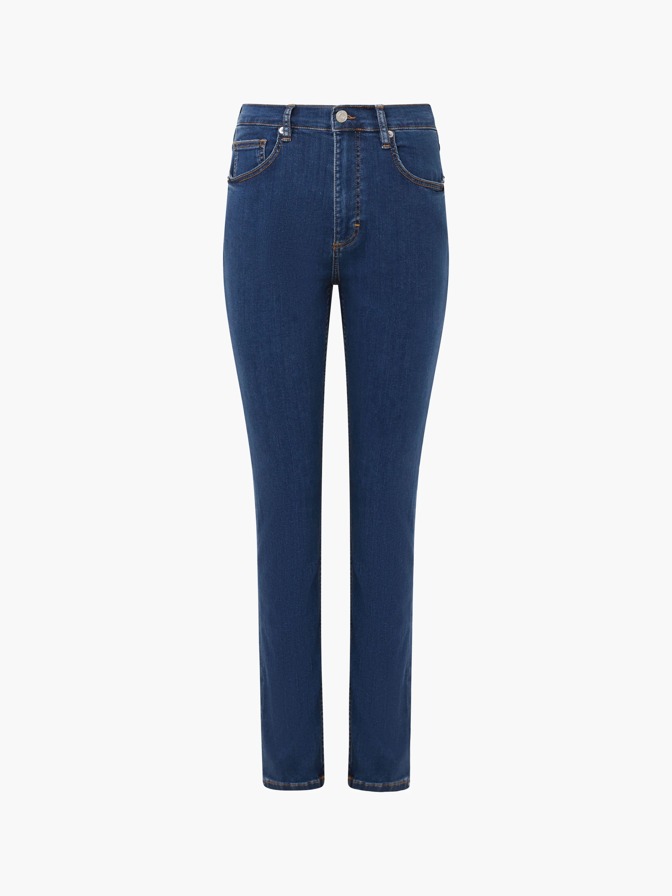 Soft Stretch Denim High Rise Skinny Jeans 30 Inch - Image 6