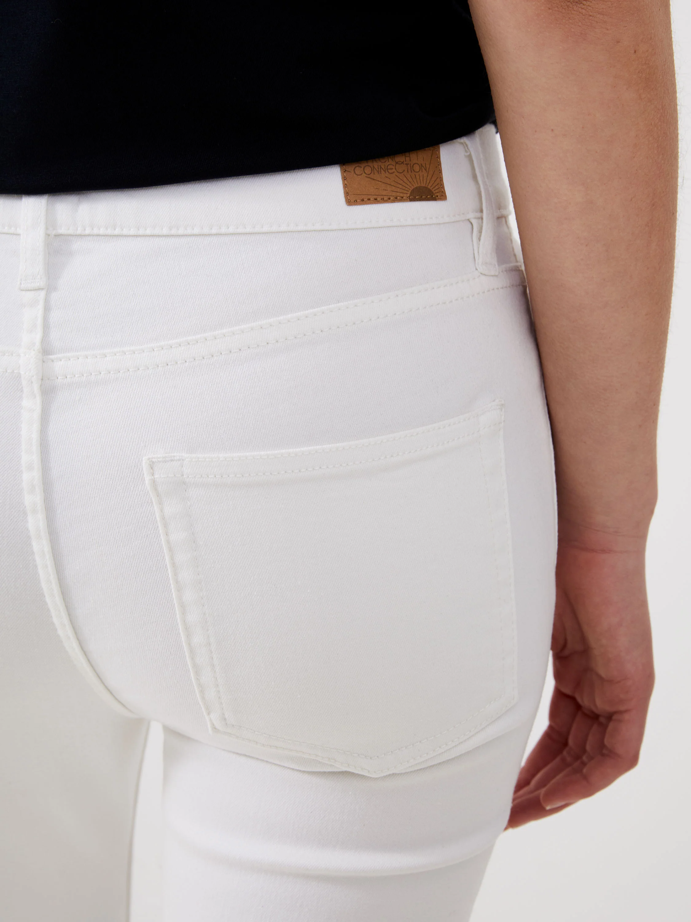 Soft Stretch Denim High Rise Skinny Jeans 30 Inch - Image 3