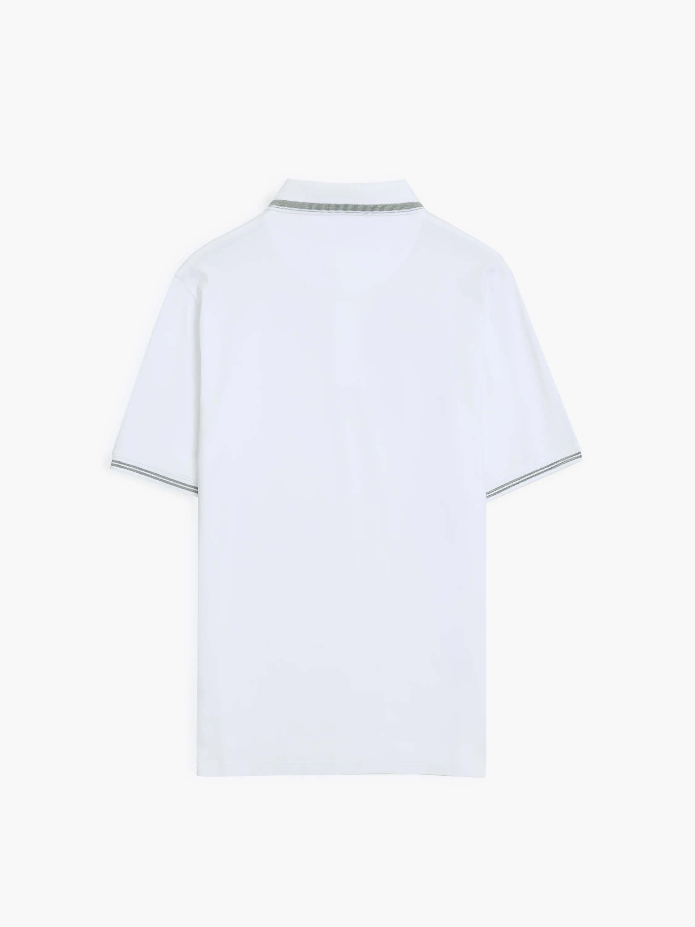 Short Sleeve Polo Shirt With Collar - Image 6