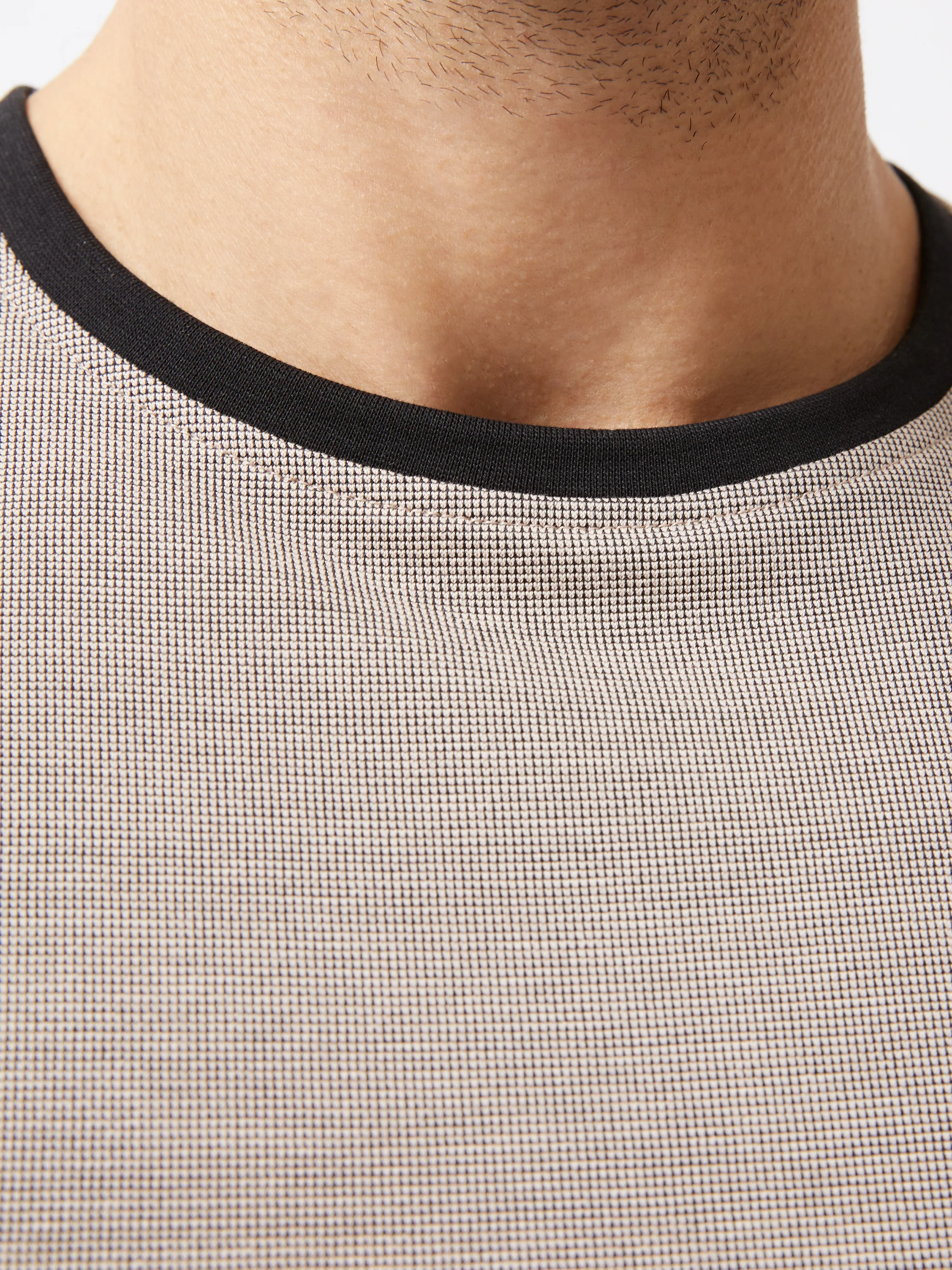 Short Sleeve Textured T-Shirt - Image 3