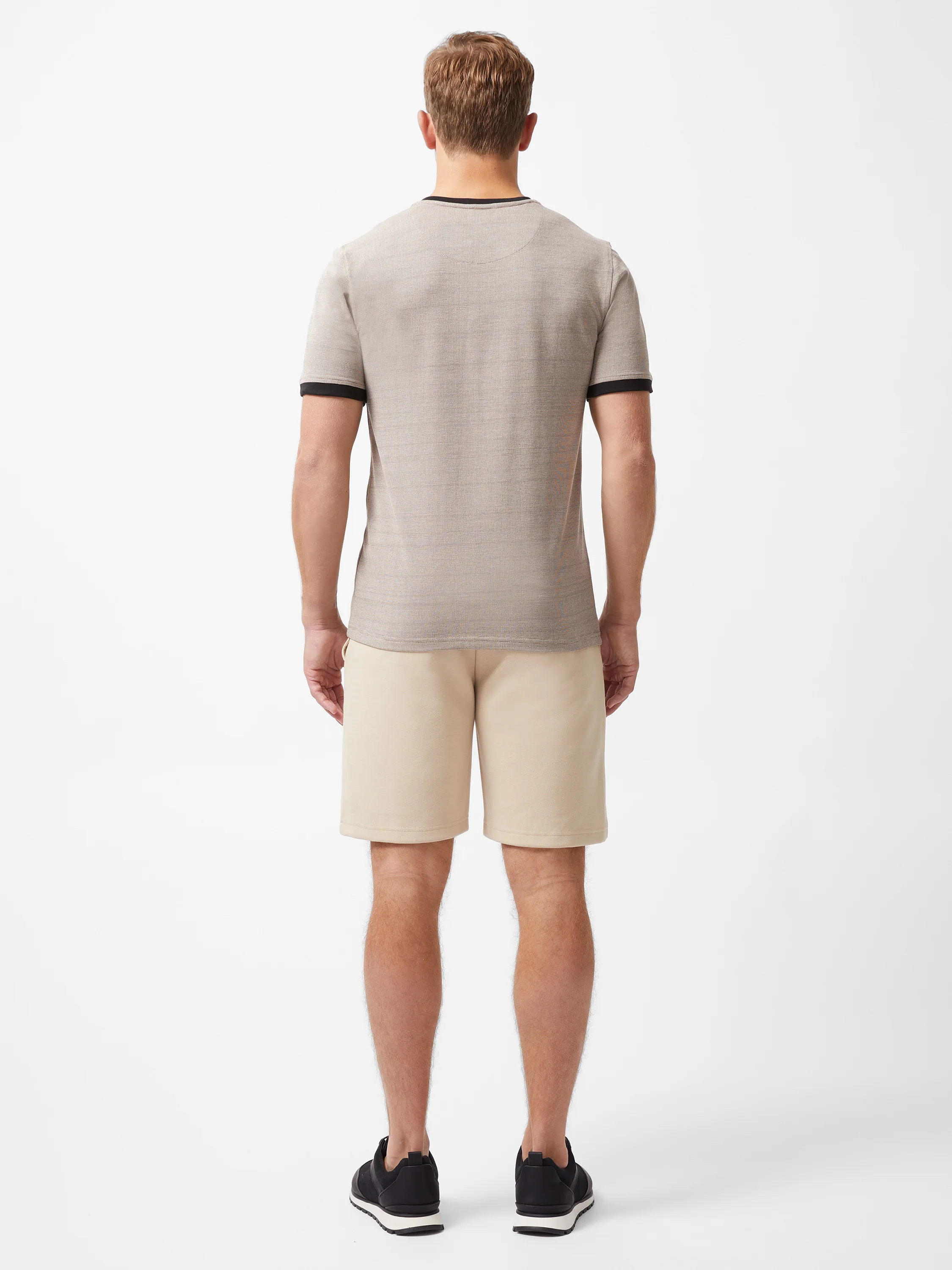 Short Sleeve Textured T-Shirt - Image 4