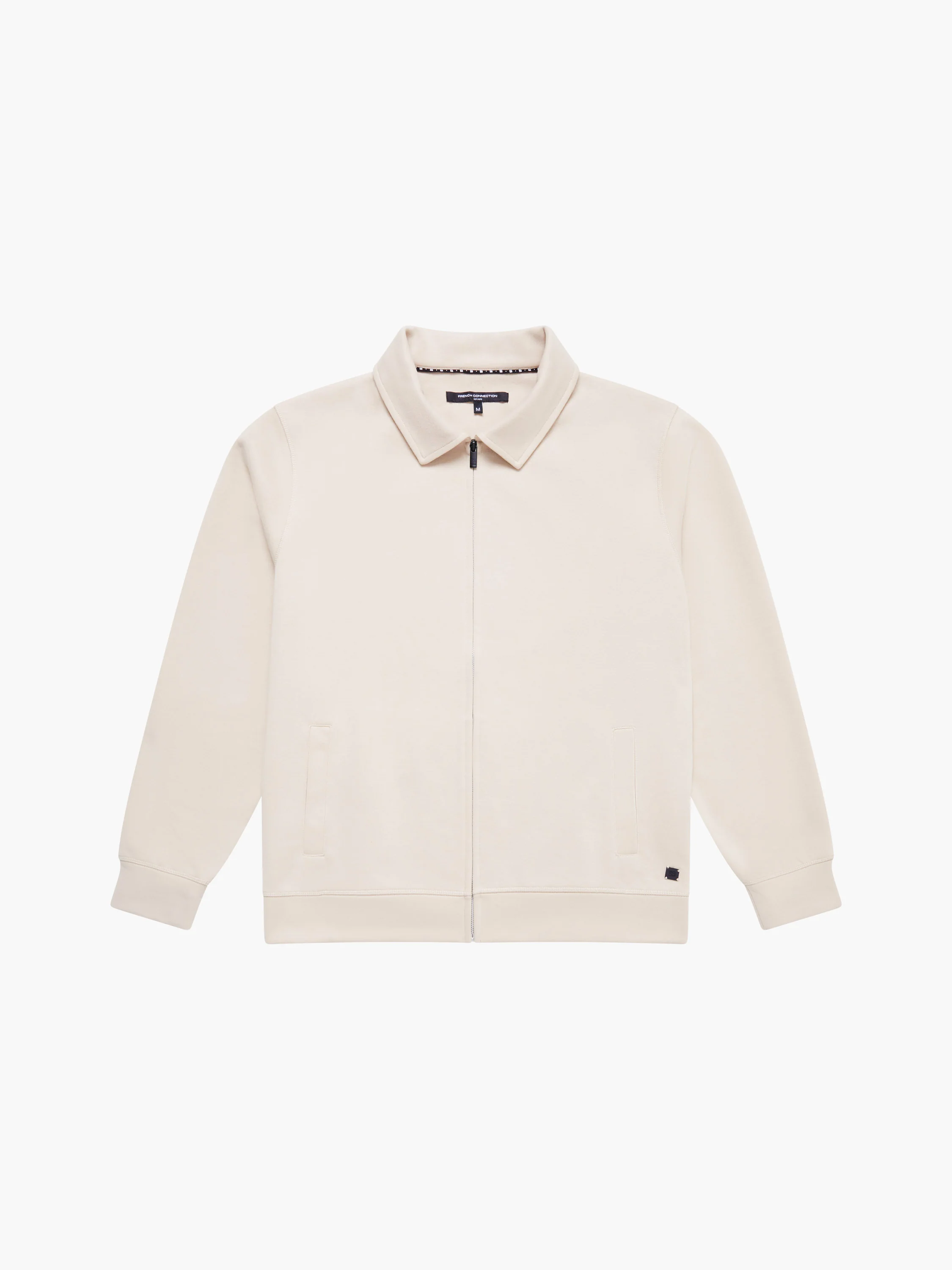 Stretch Collared Zip Through Sweatshirt - Image 6