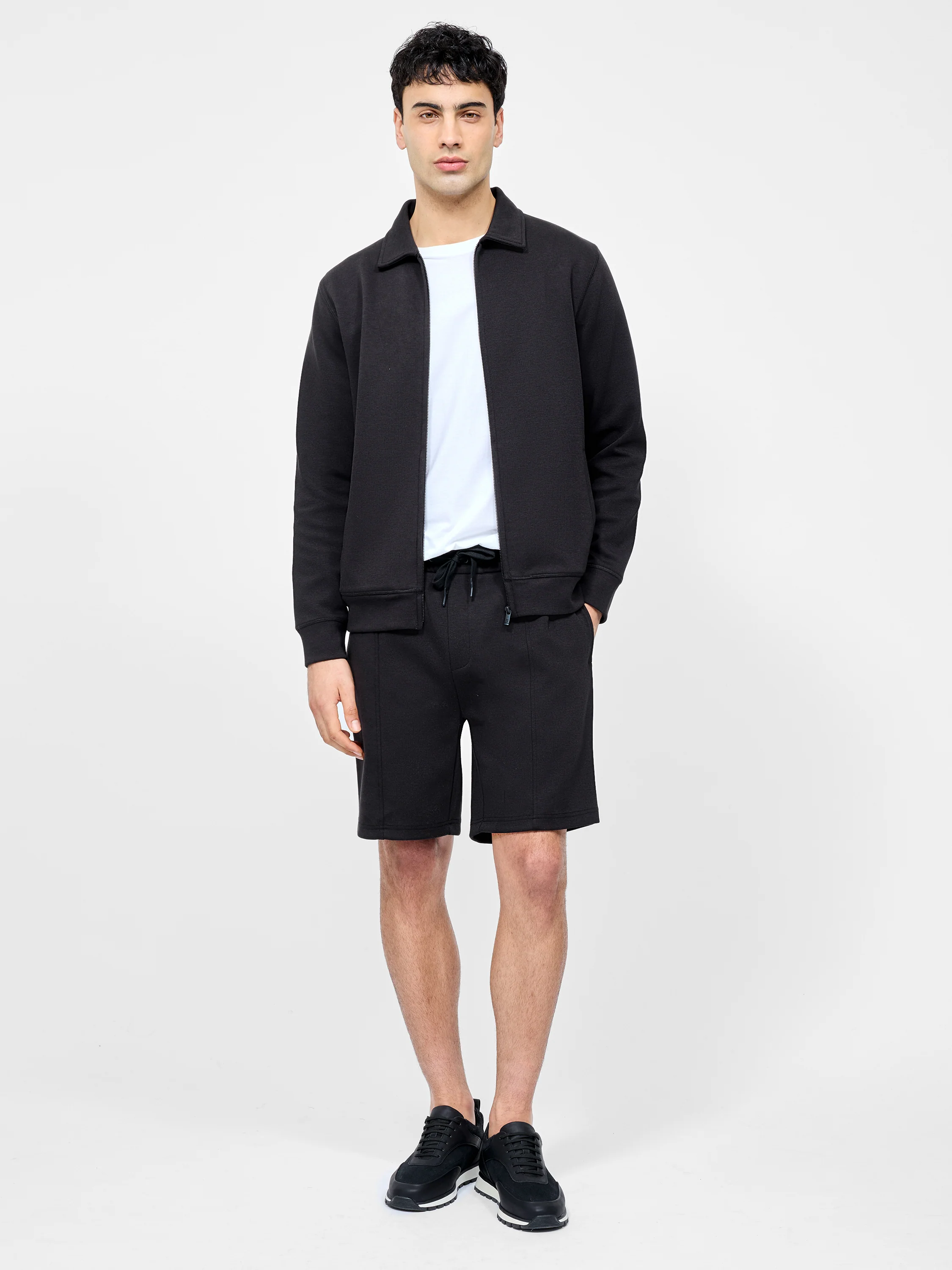 Stretch Sweat Jog Shorts - Image 2