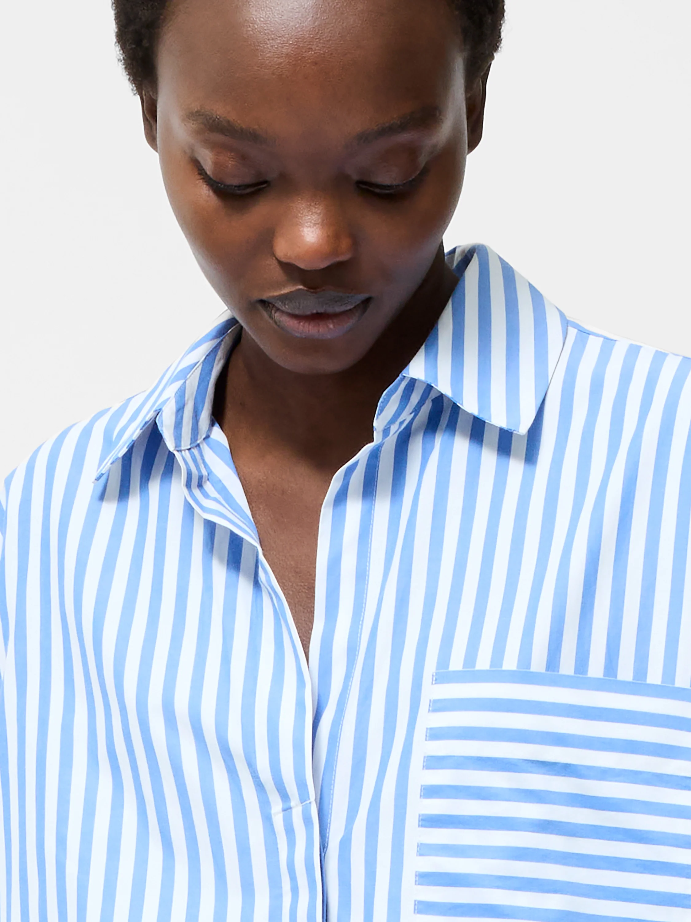Stripe Relaxed Popover Shirt - Image 2