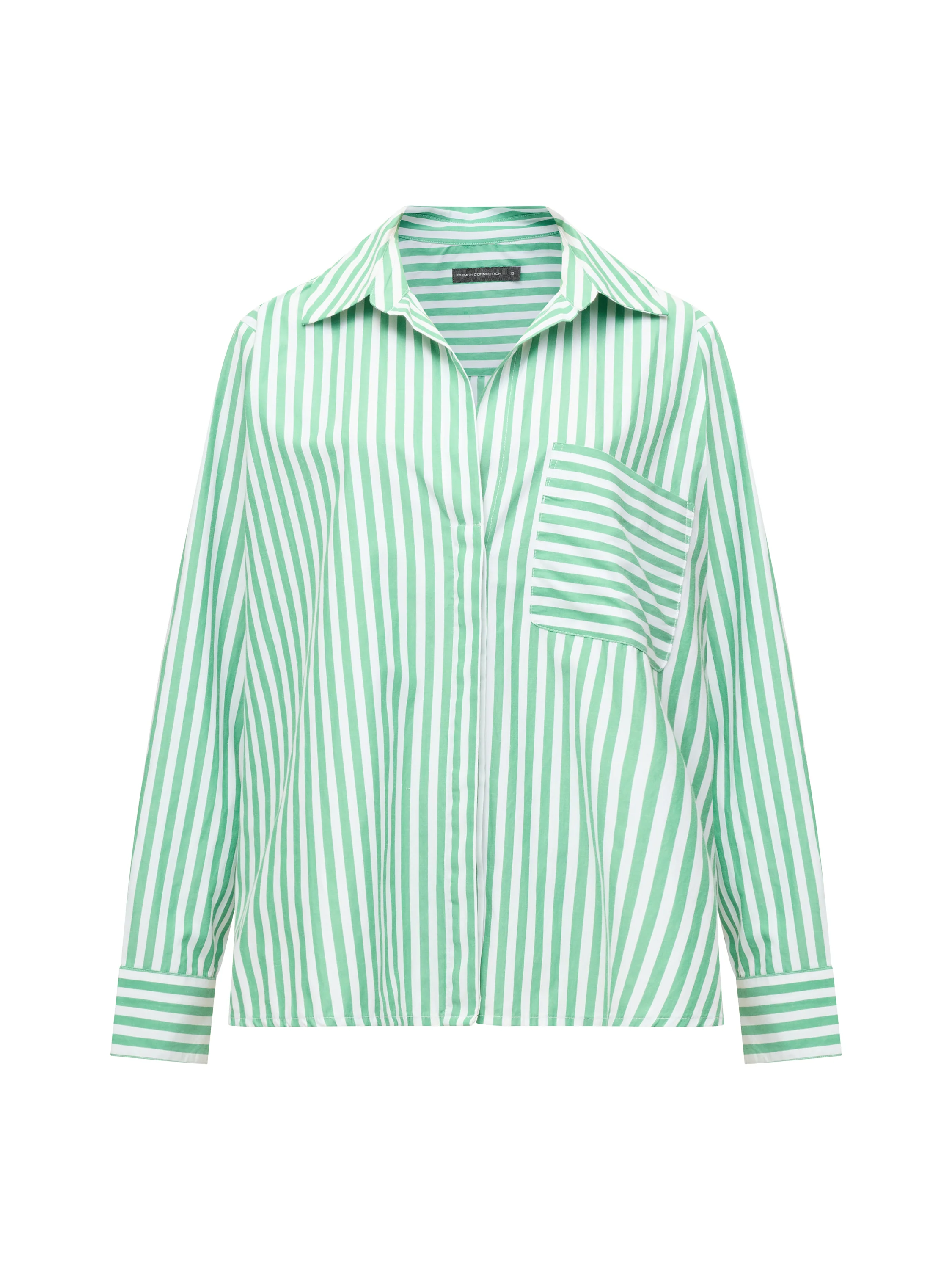 Stripe Relaxed Popover Shirt - Image 6