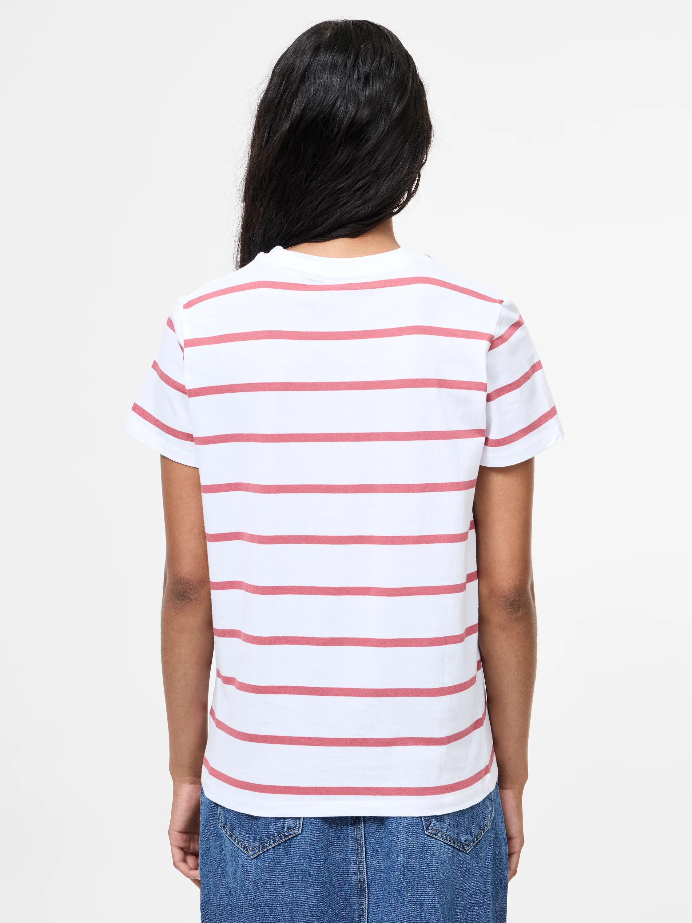 Striped Balloon Heart Amour T-Shirt - Image 4