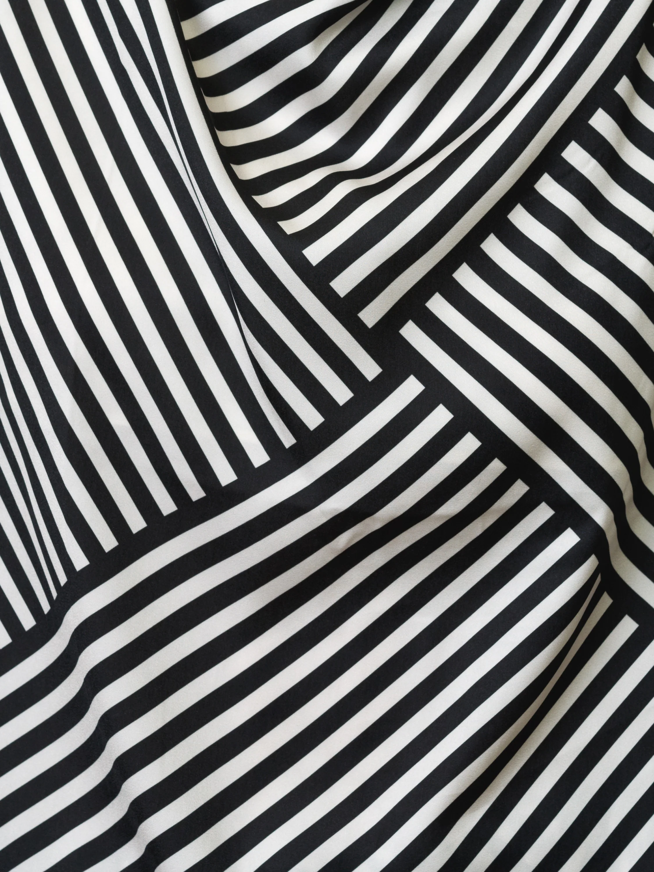 Striped Damasco Cowl Neck Tank Top - Image 5