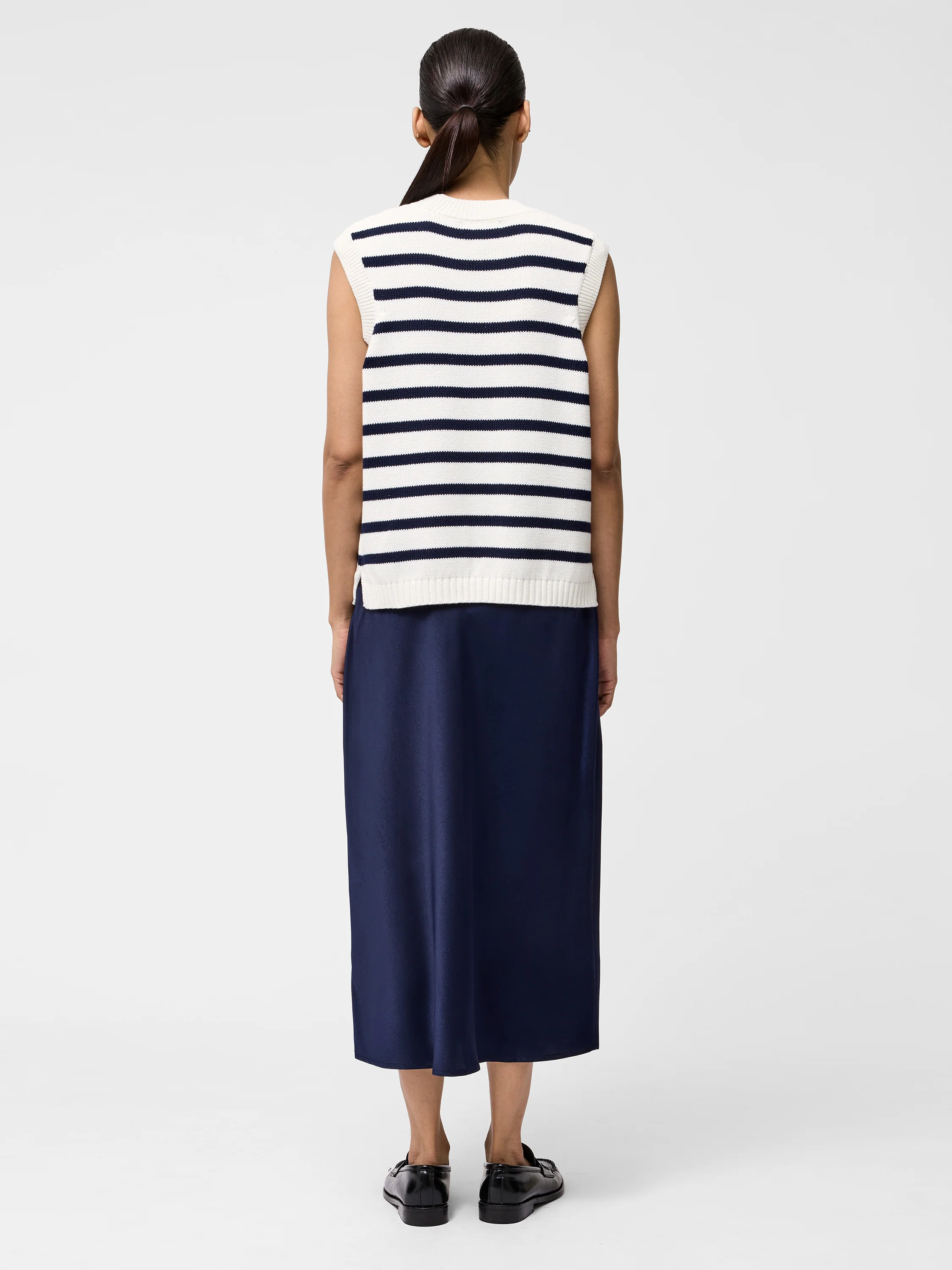 Striped Oversize Knit Tank - Image 6