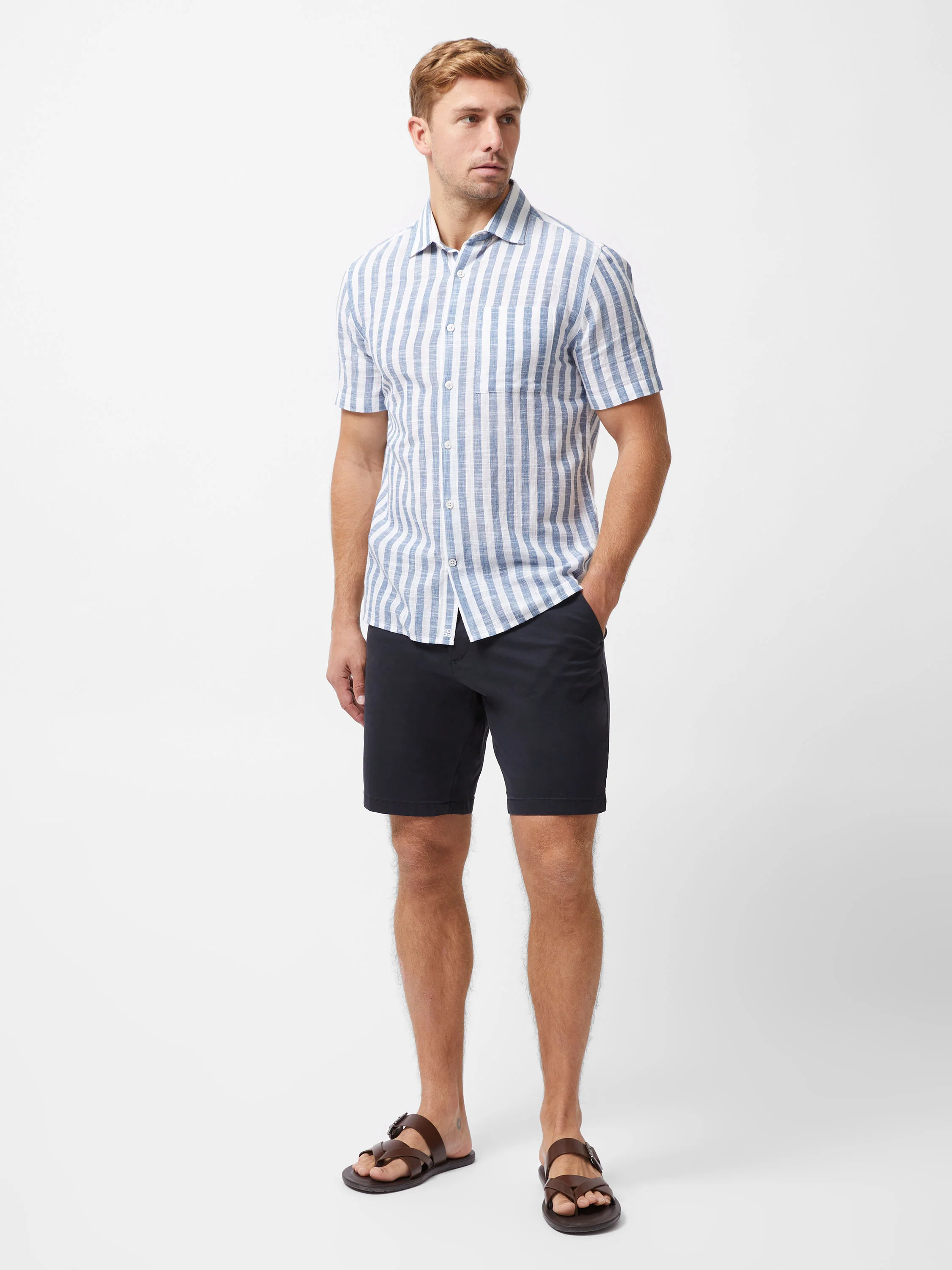 Striped Short Sleeve Shirt - Image 3