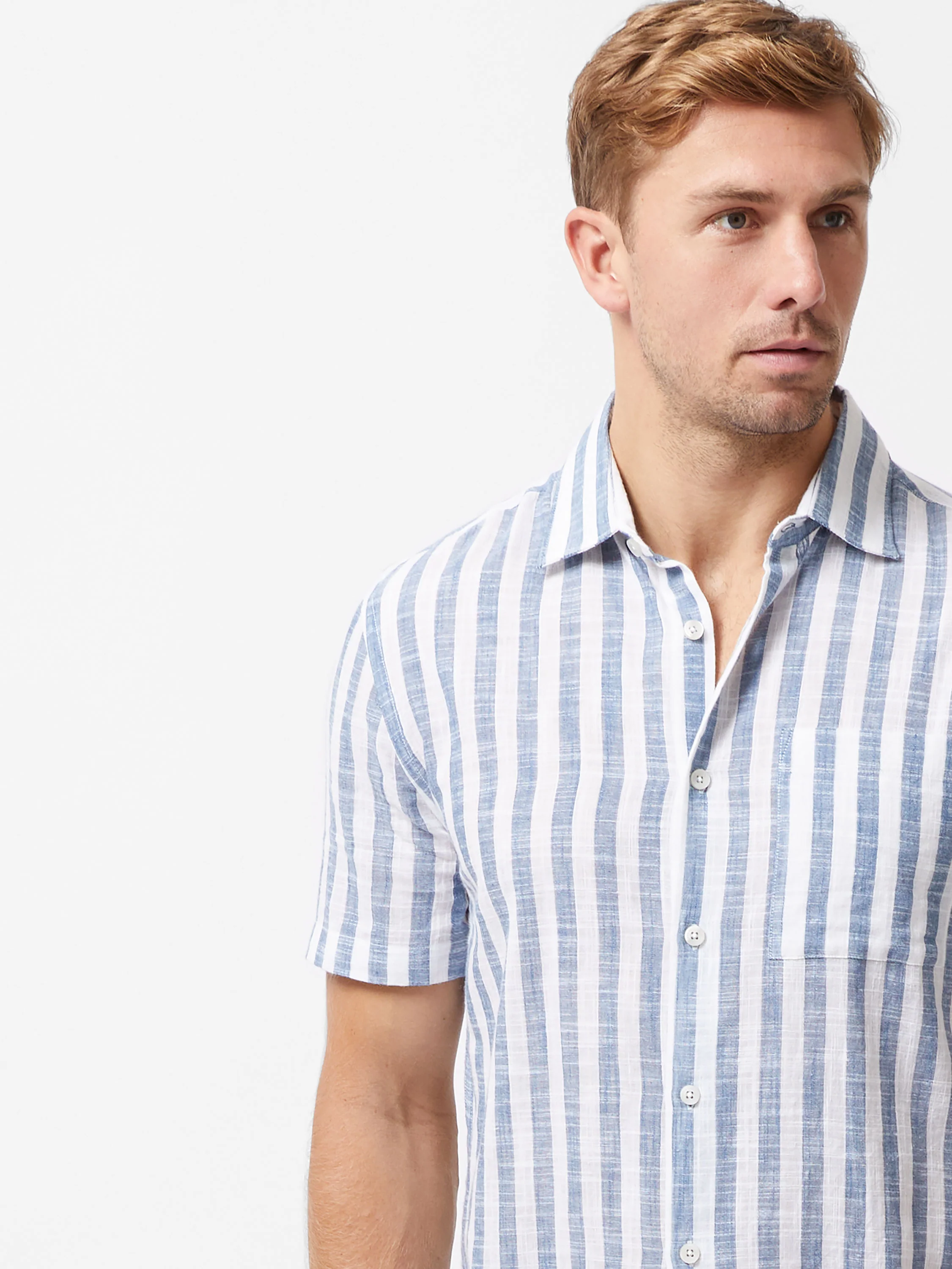 Striped Short Sleeve Shirt - Image 4