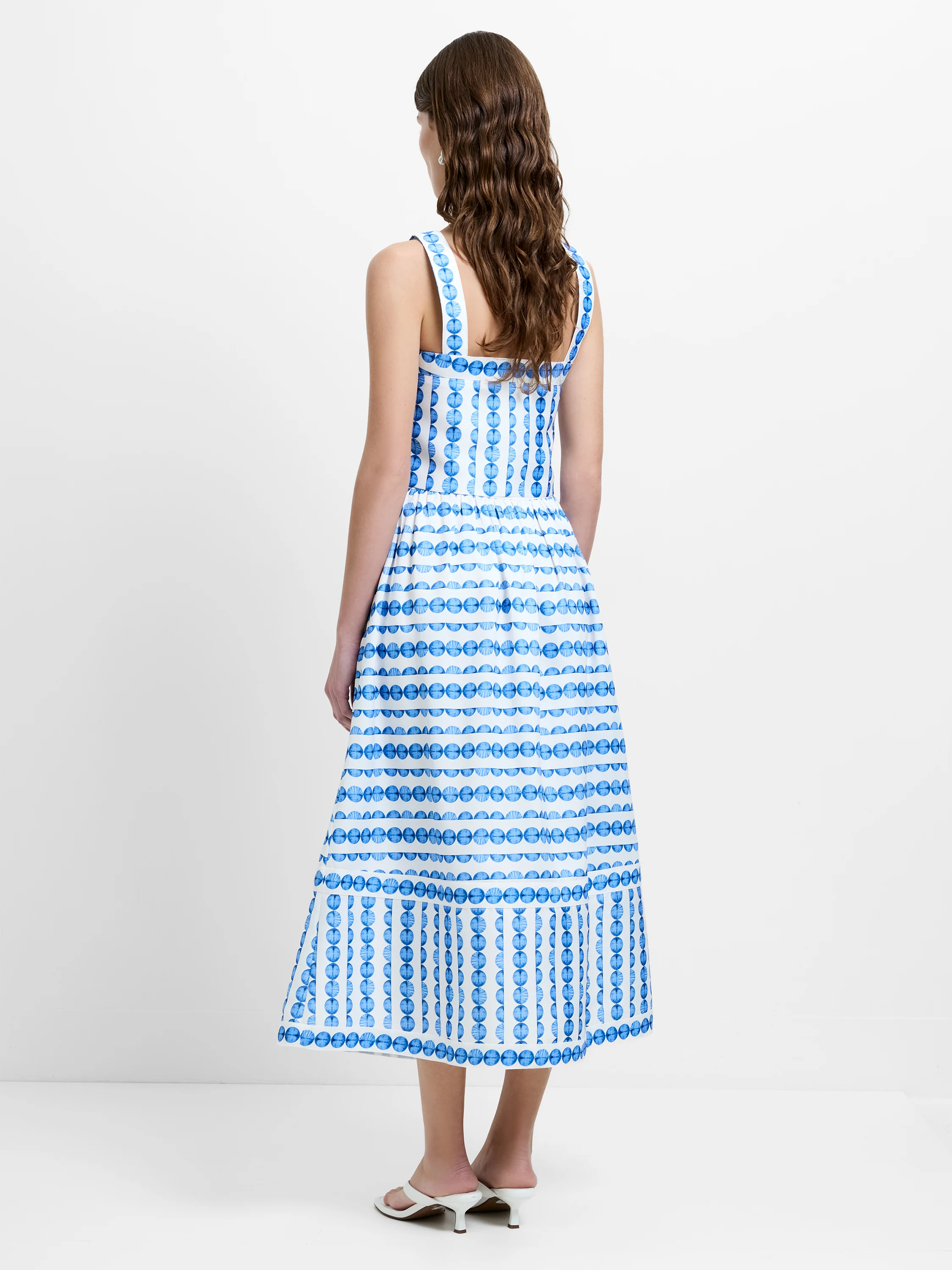 Structured Taffeta Shell Print Top - Image 5