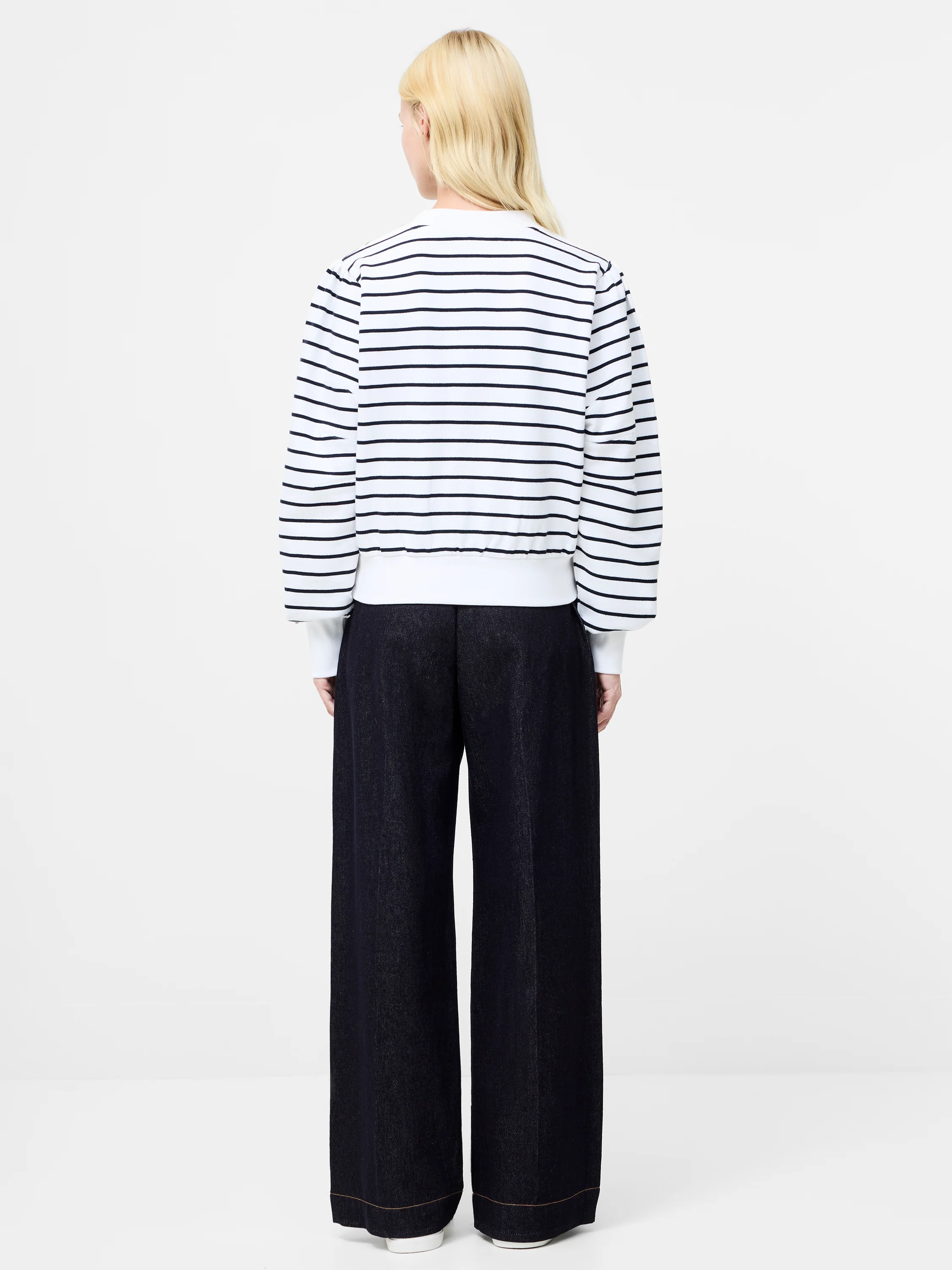Sunday Sweat Striped Sweatshirt - Image 4