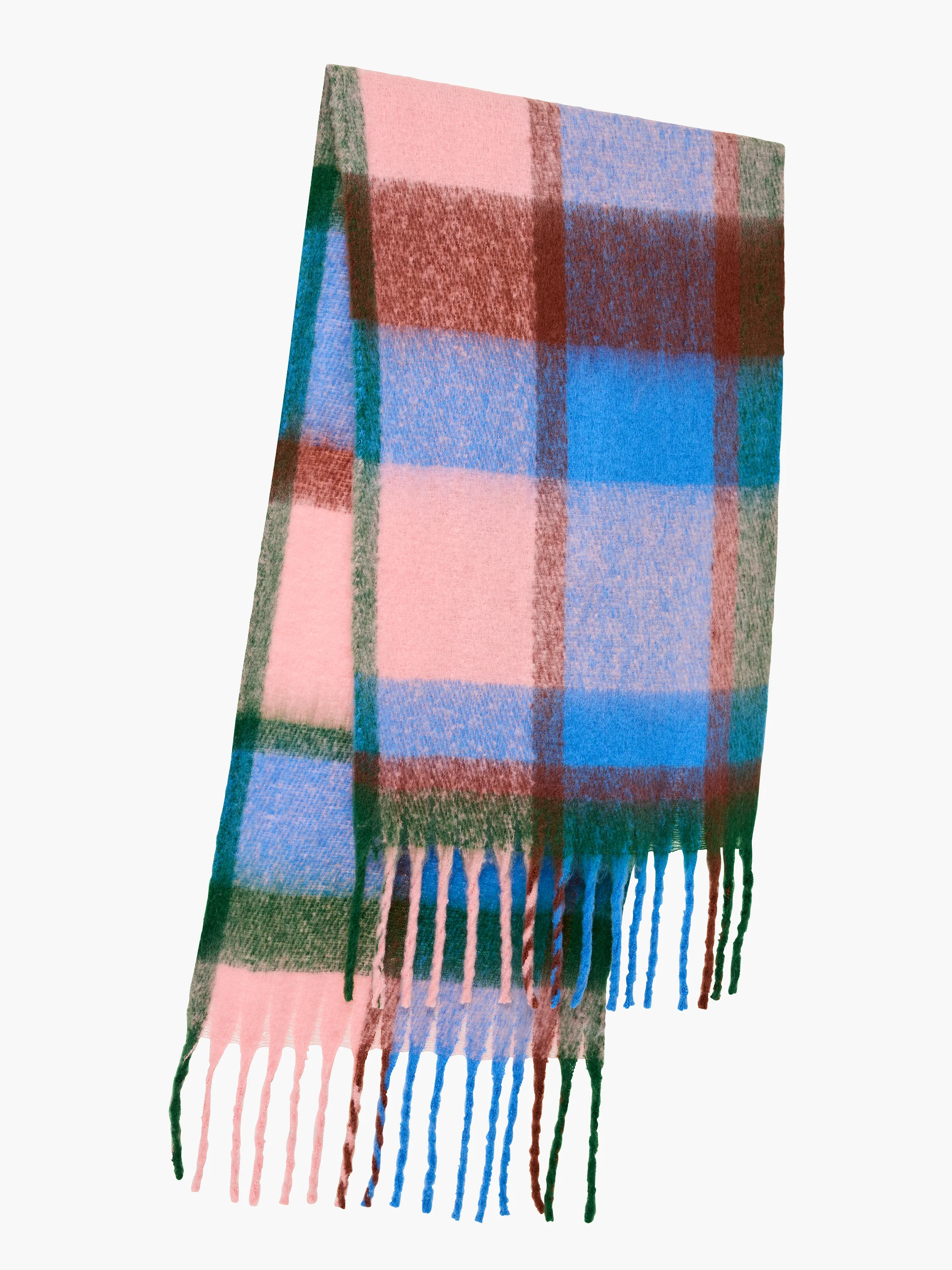 Supersoft Check Scarf - Image 2
