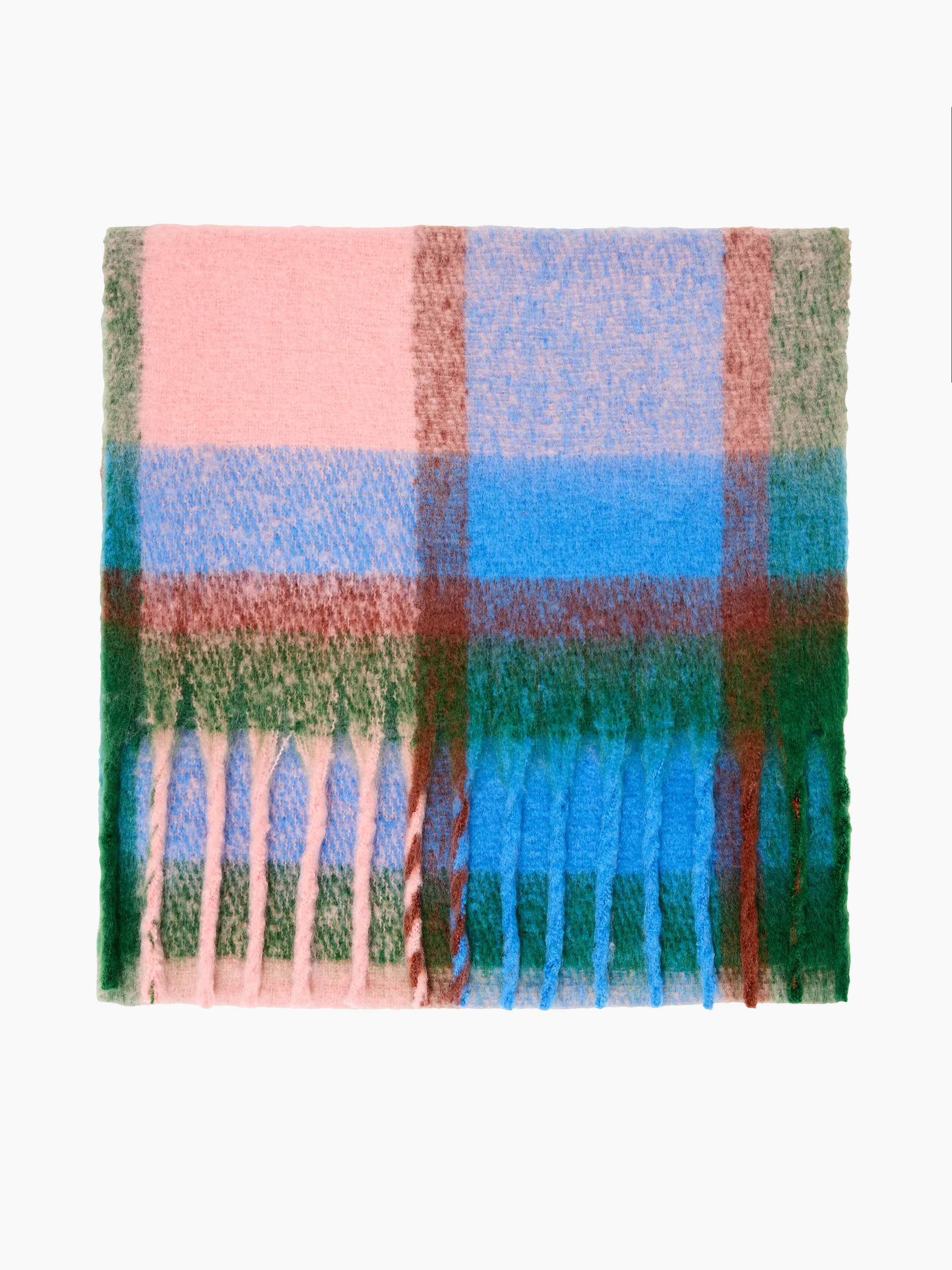Supersoft Check Scarf - Image 4