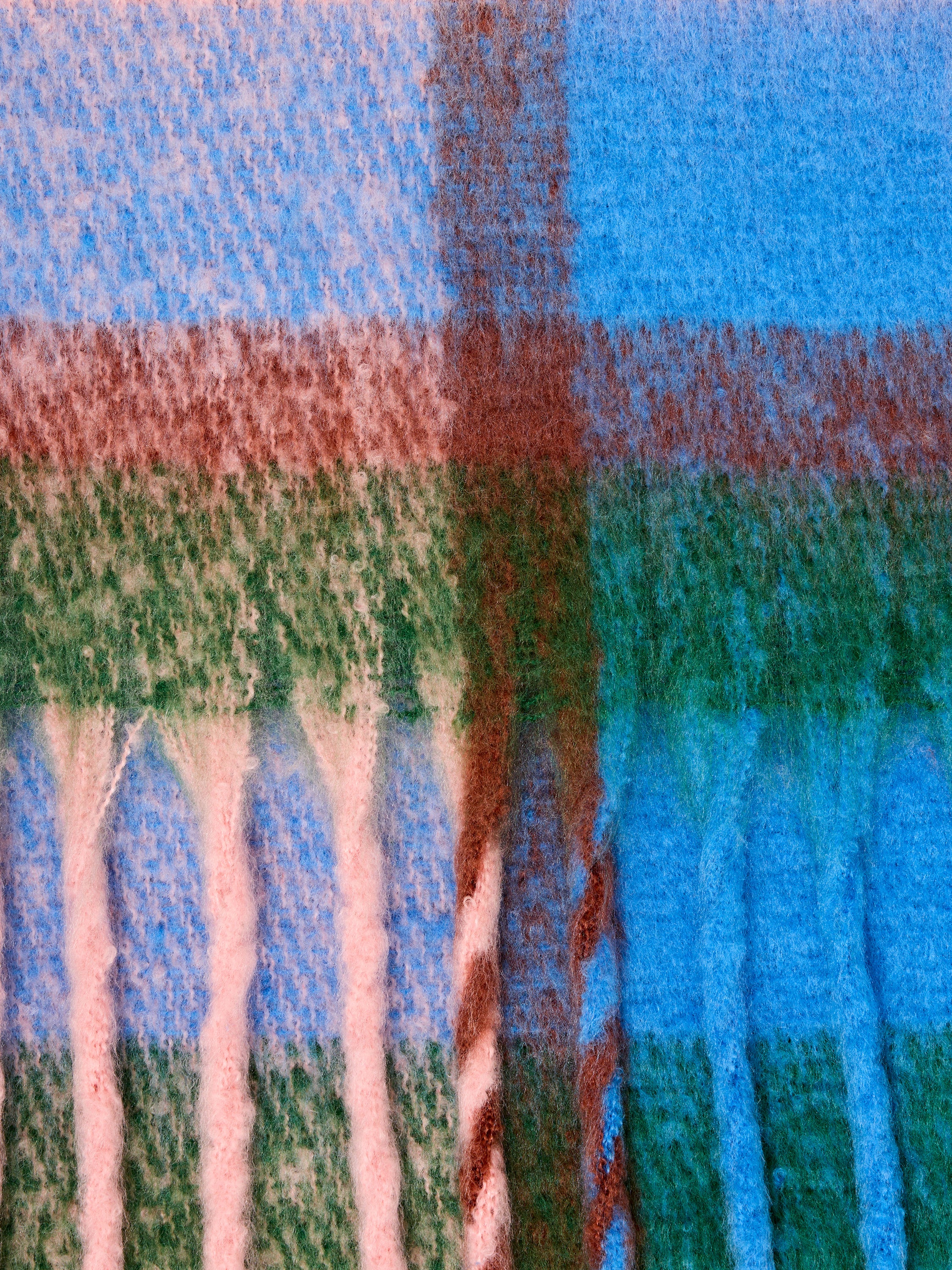 Supersoft Check Scarf - Image 5