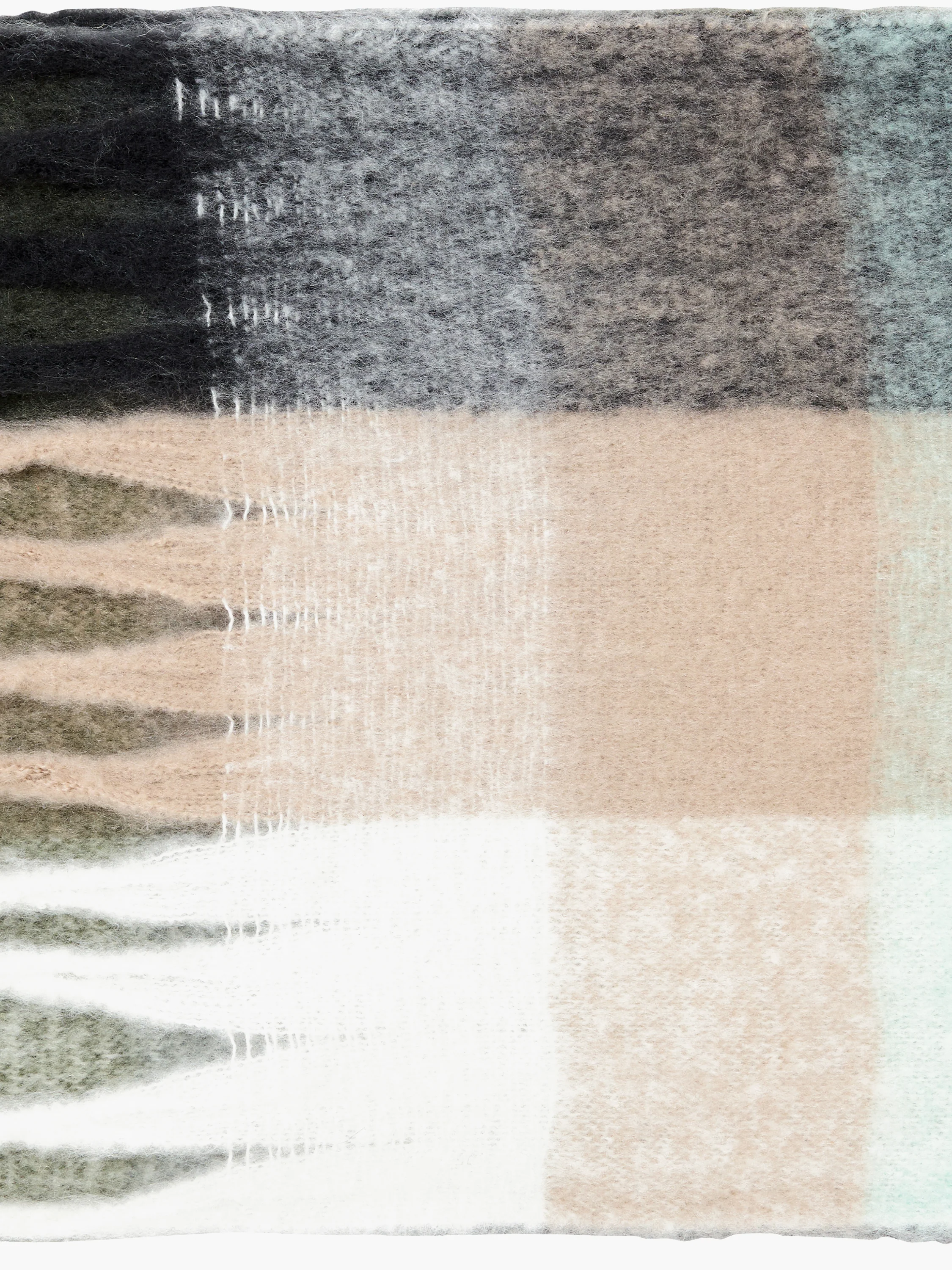 Supersoft Check Scarf - Image 3