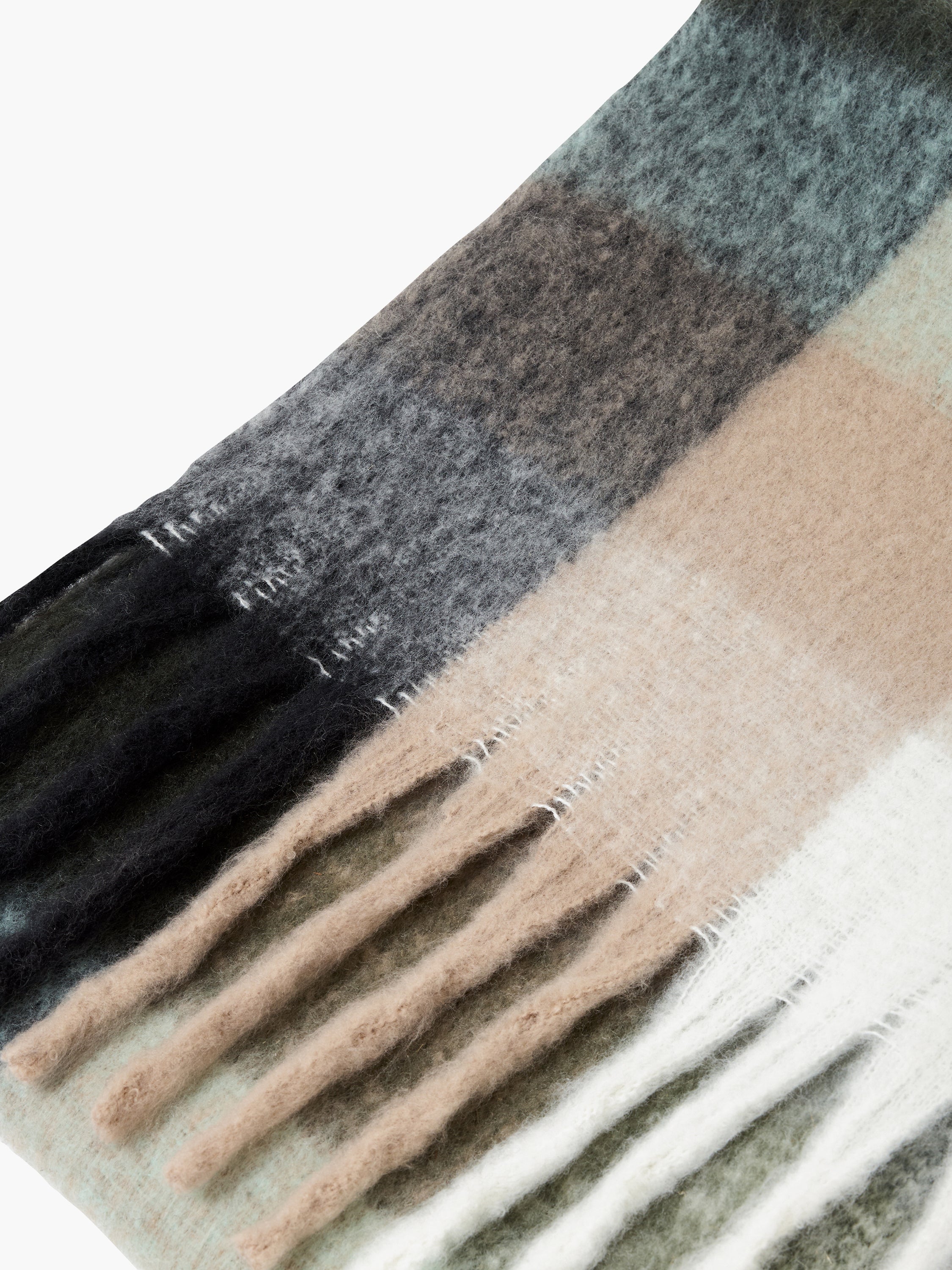 Supersoft Check Scarf - Image 5